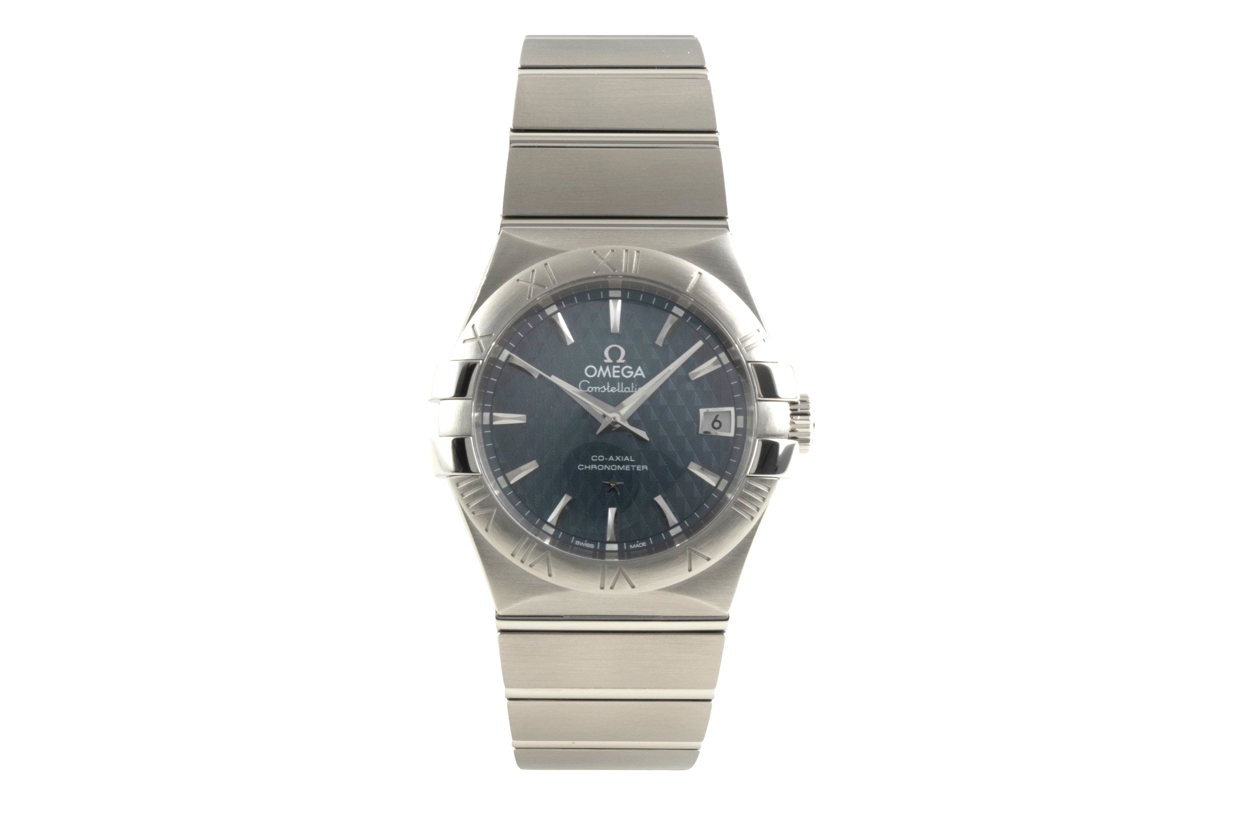 Omega Constellation steel automatic men's watch 123.10.35.20.03.002  [2602550]