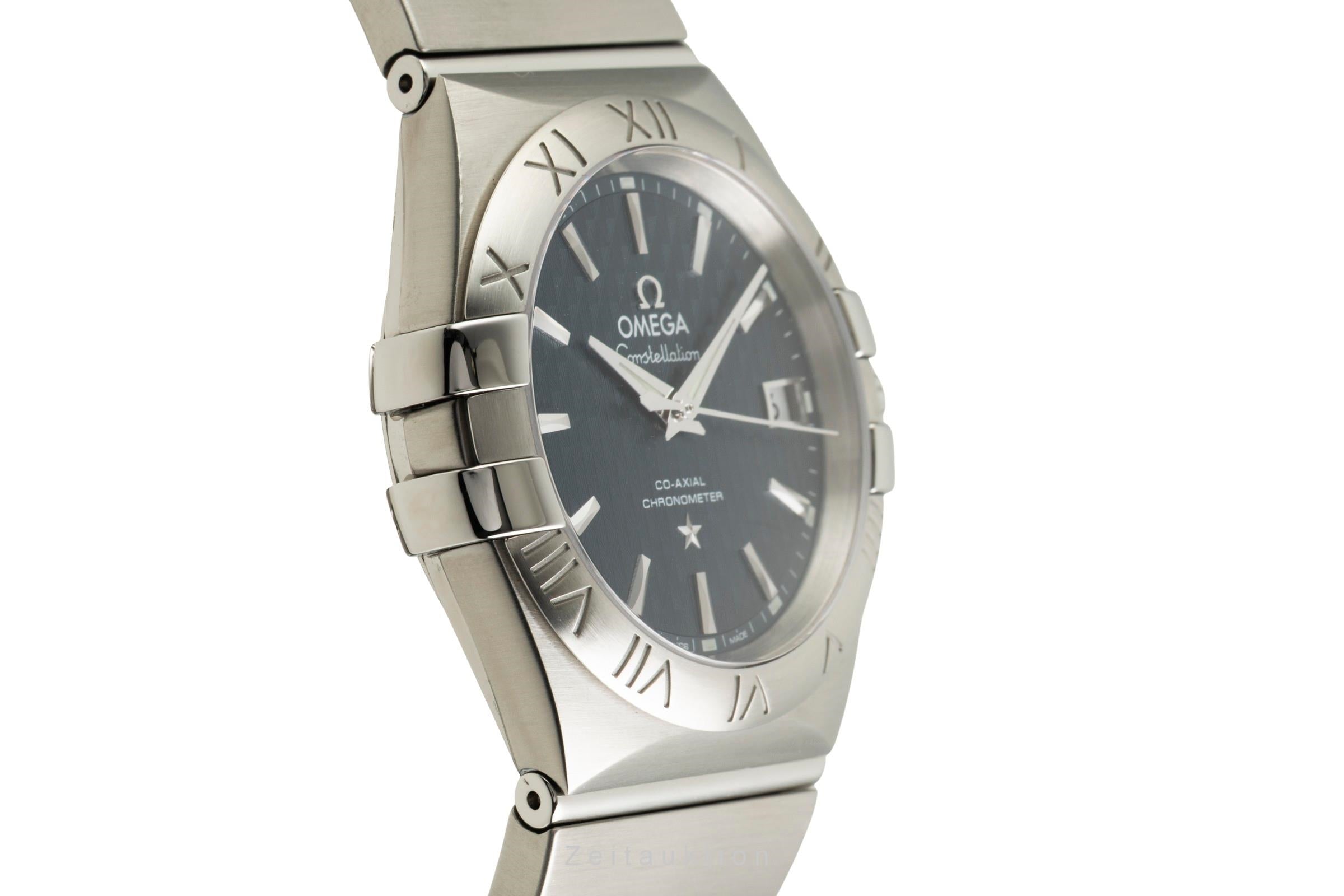Omega Constellation steel automatic men's watch 123.10.35.20.03.002  [2602550]