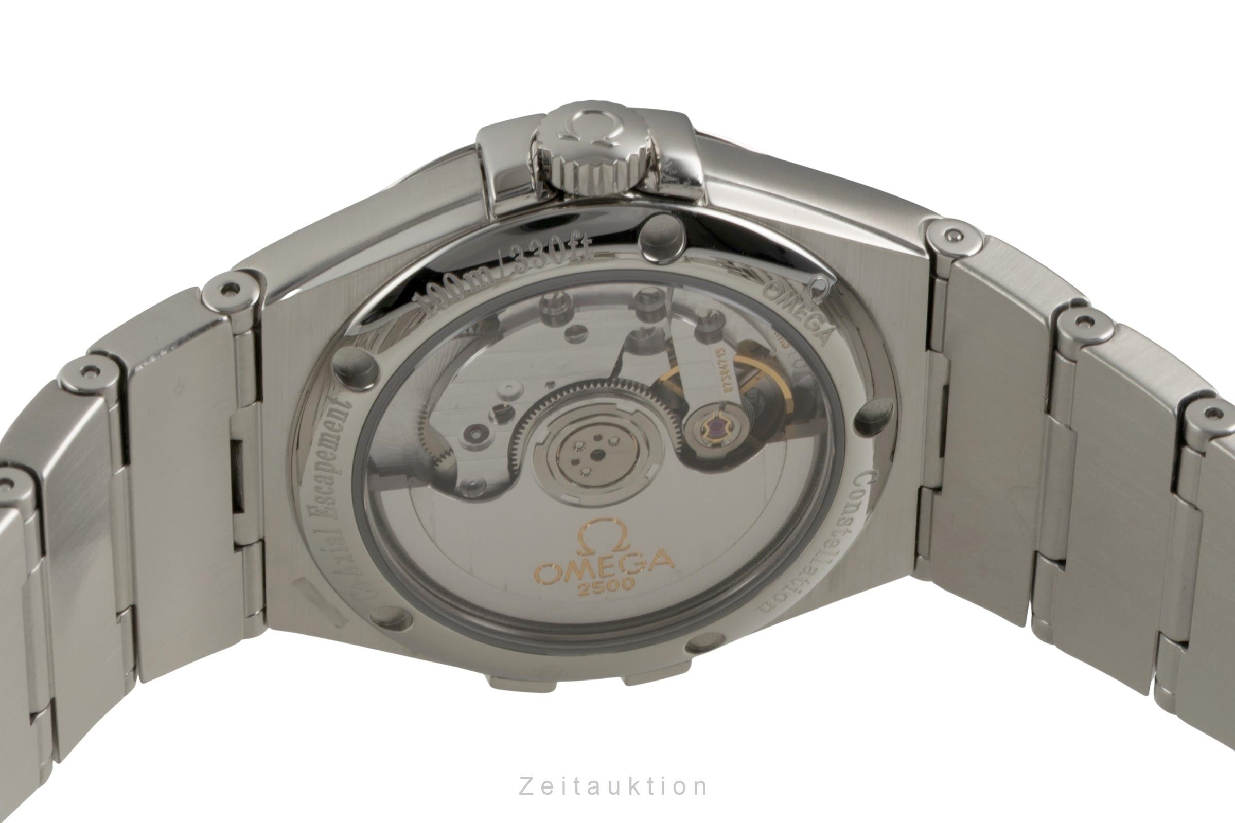 Omega Constellation steel automatic men's watch 123.10.35.20.03.002  [2602550]