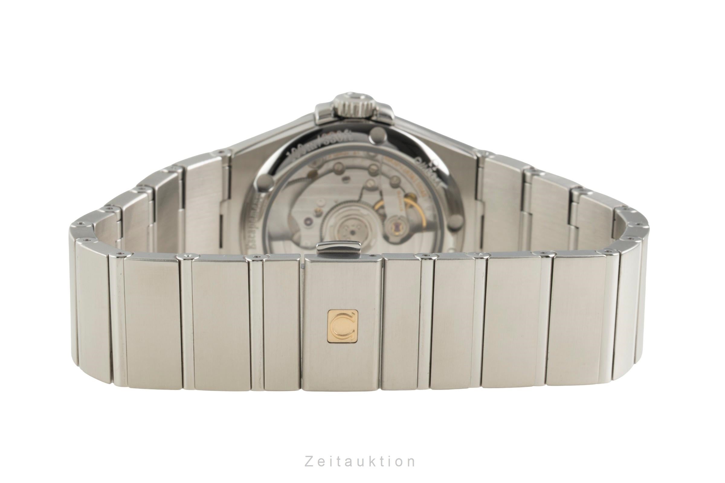 Omega Constellation steel automatic men's watch 123.10.35.20.03.002  [2602550]