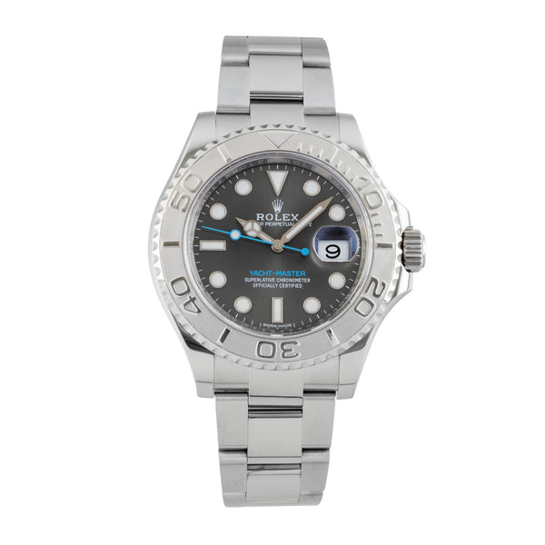 Rolex Yacht-Master 40 Oyster Stahl / Platin Automatik Ref. 116622 B&P LC100 [2602551]