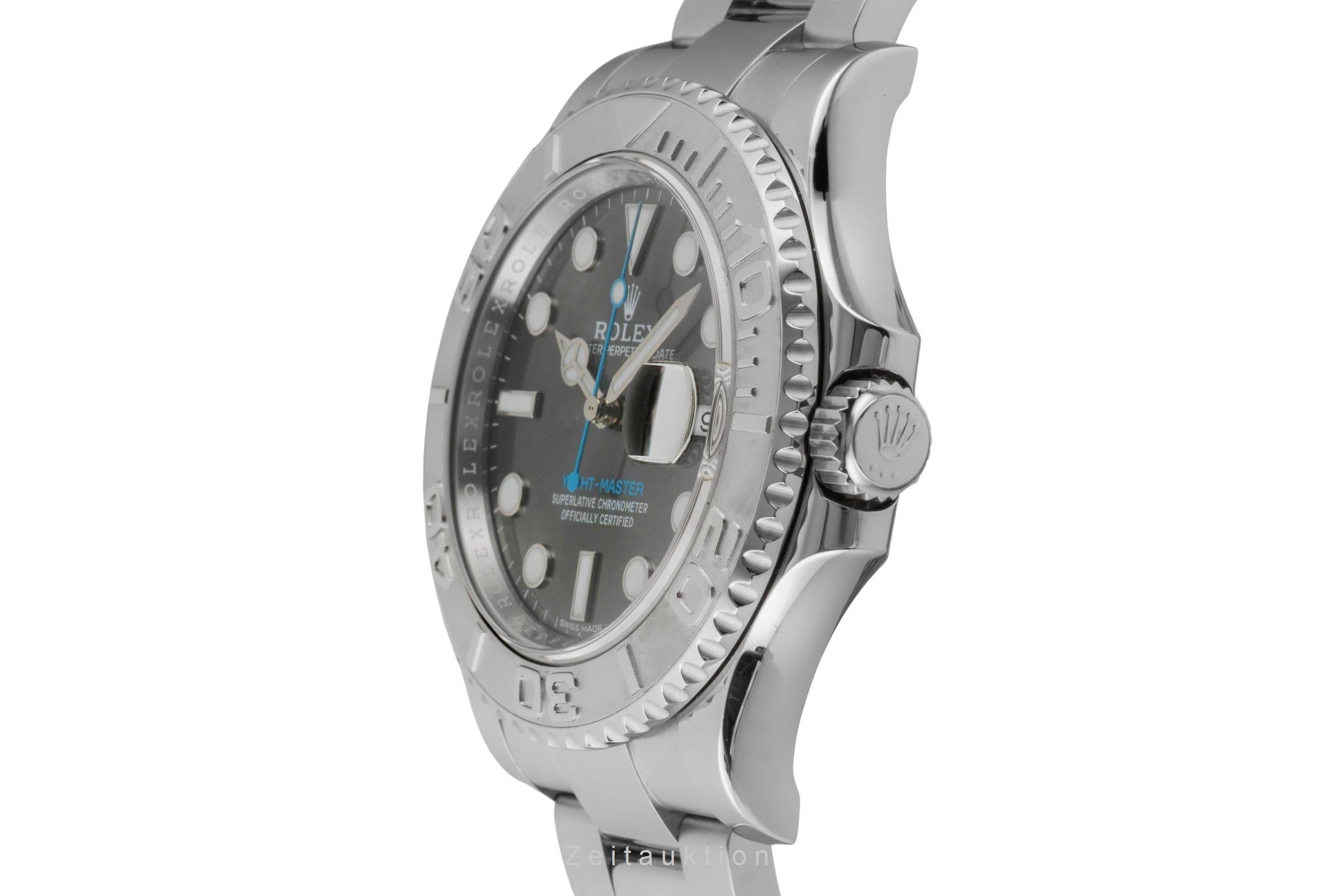 Rolex Yacht-Master 40 Oyster Stahl / Platin Automatik Ref. 116622 B&P LC100 [2602551]