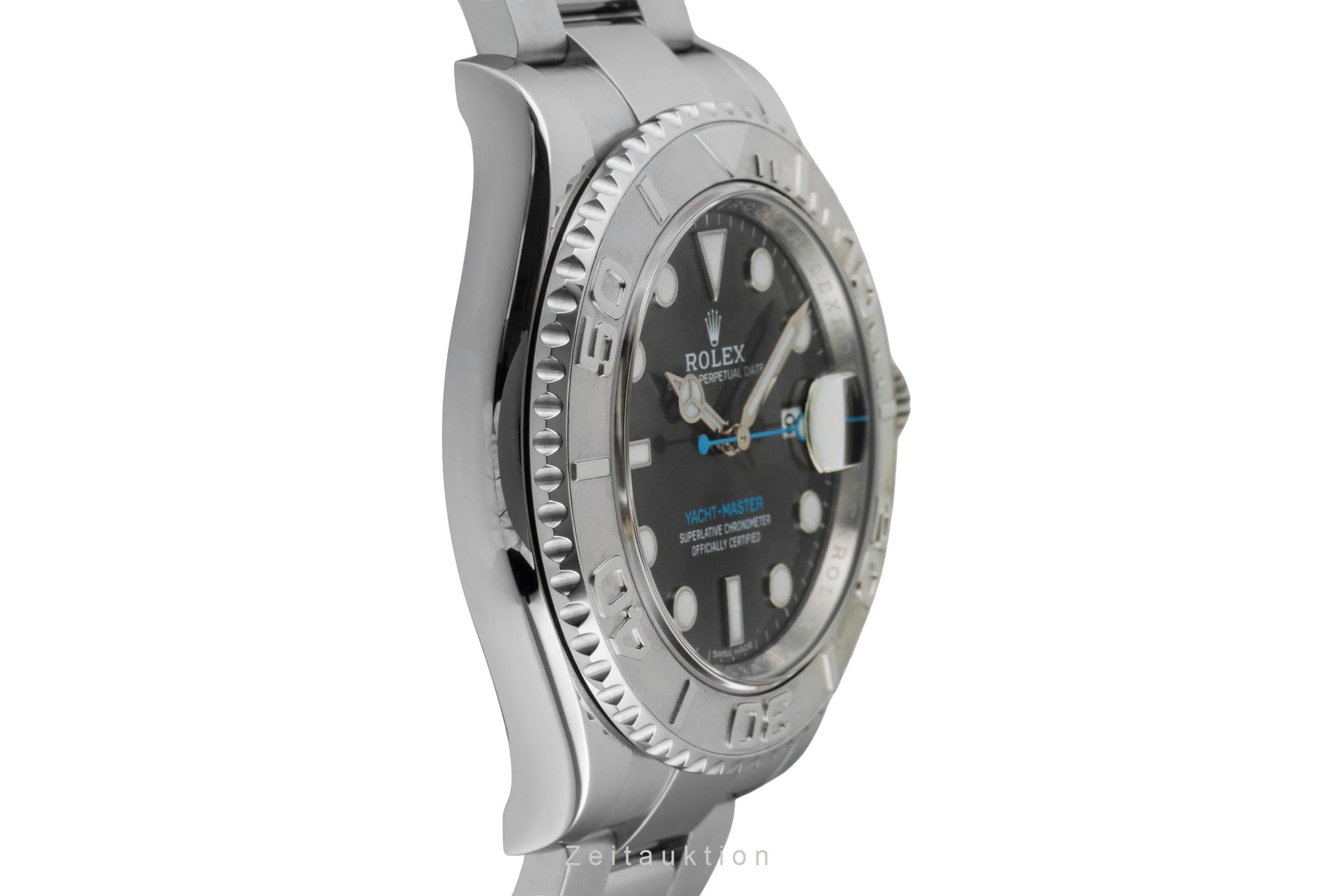 Rolex Yacht-Master 40 Oyster Stahl / Platin Automatik Ref. 116622 B&P LC100 [2602551]