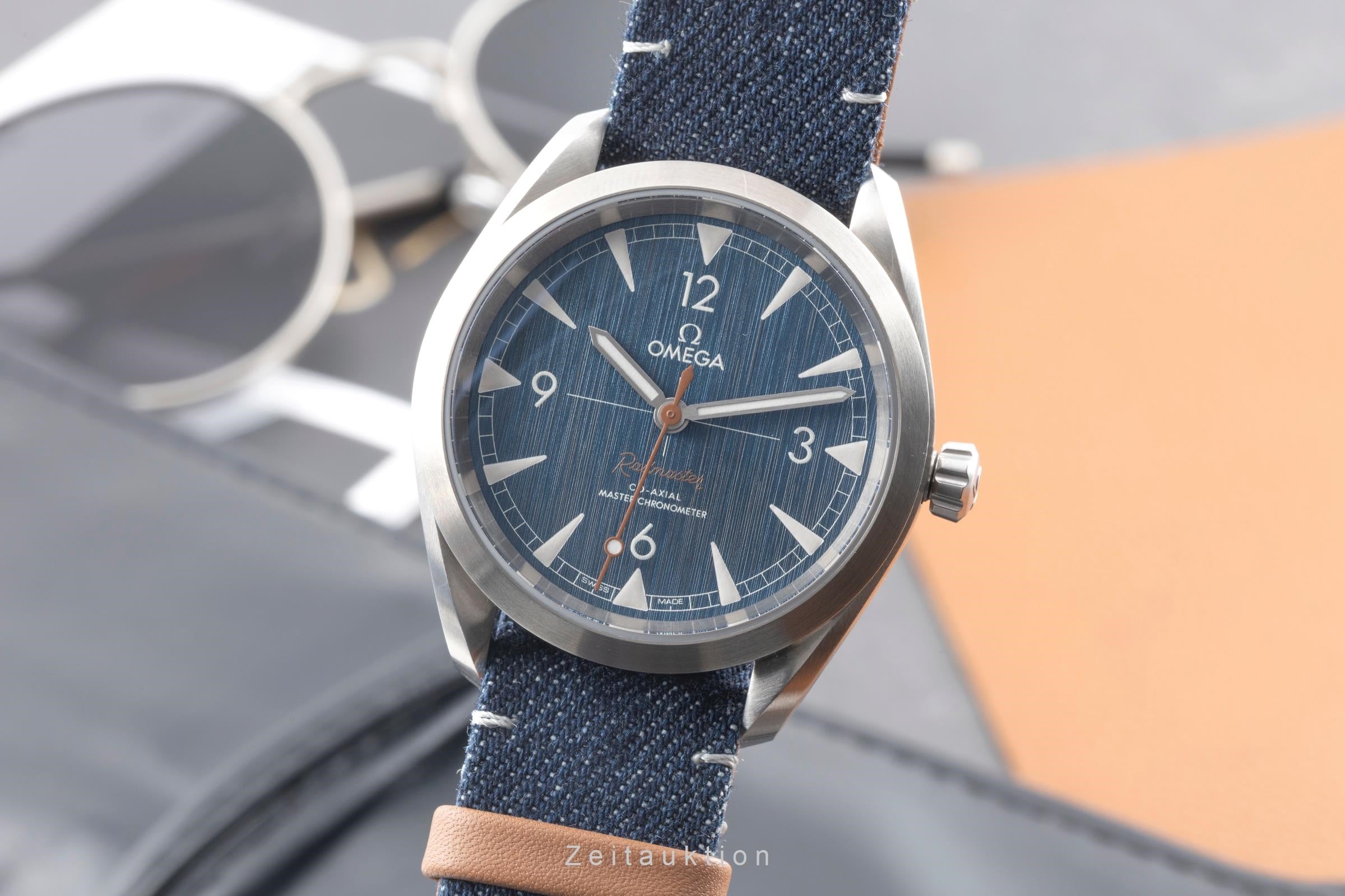 Omega Railmaster steel automatic men's watch 220.12.40.20.03.001  [2602552]