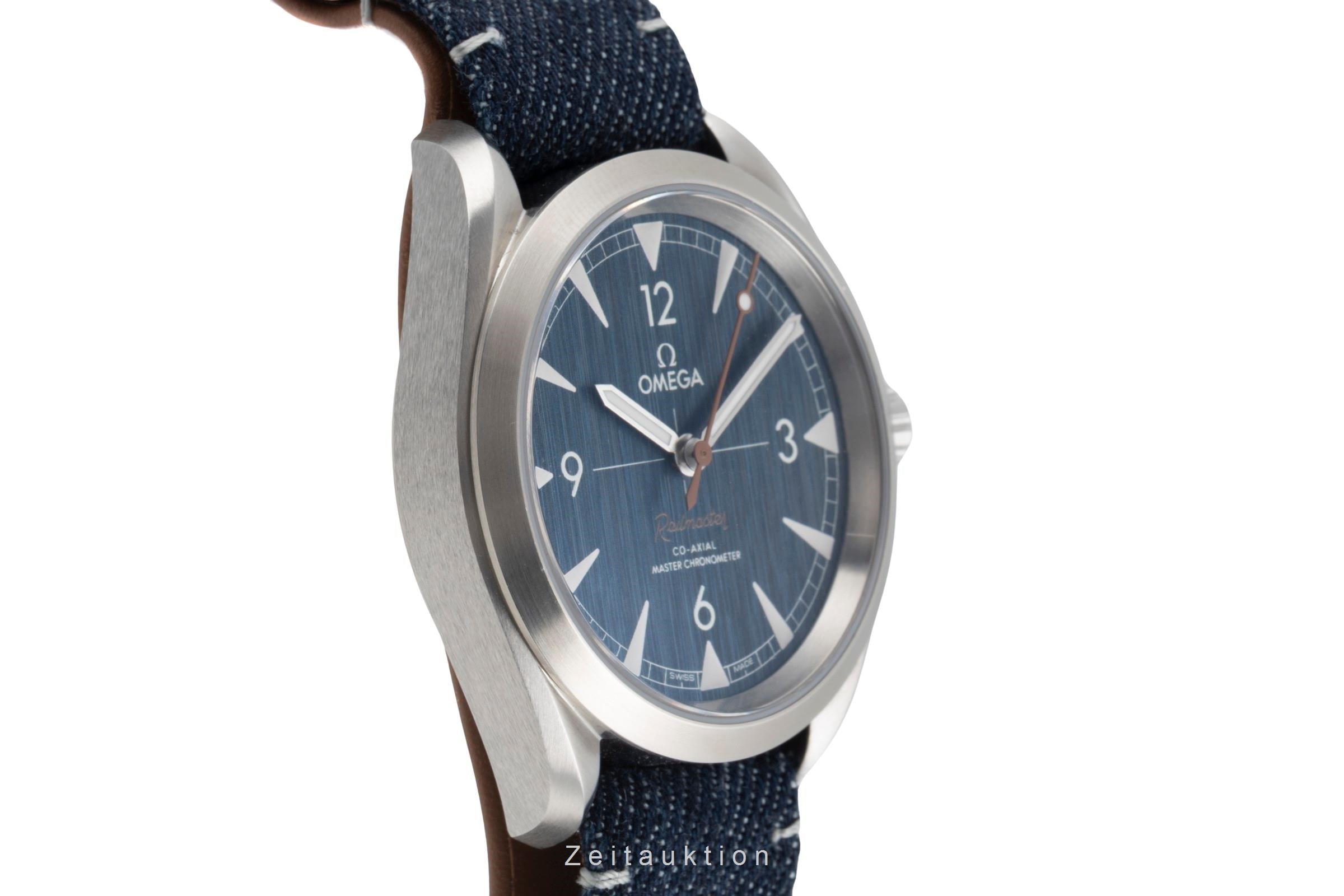 Omega Railmaster steel automatic men's watch 220.12.40.20.03.001  [2602552]