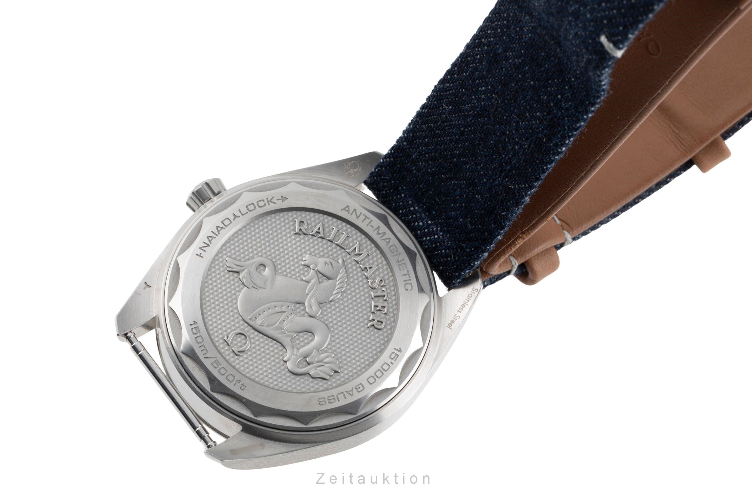 Omega Railmaster steel automatic men's watch 220.12.40.20.03.001  [2602552]