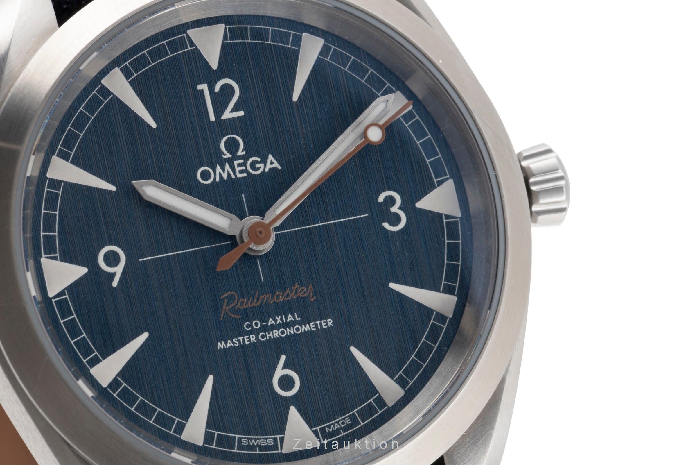 Omega Railmaster steel automatic men's watch 220.12.40.20.03.001  [2602552]