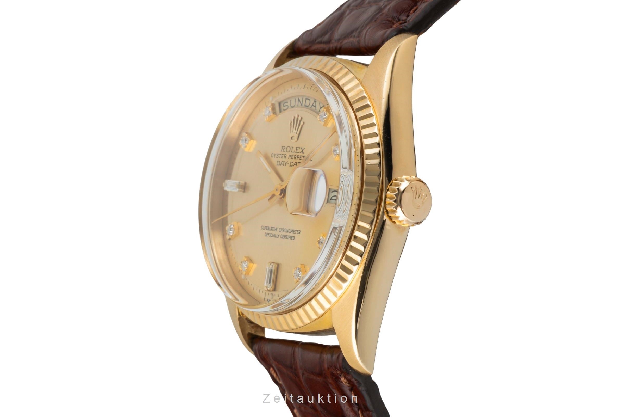 Rolex Day-Date oro de 18 quilates automático reloj para caballeros 1803 Vintage  [2602554]