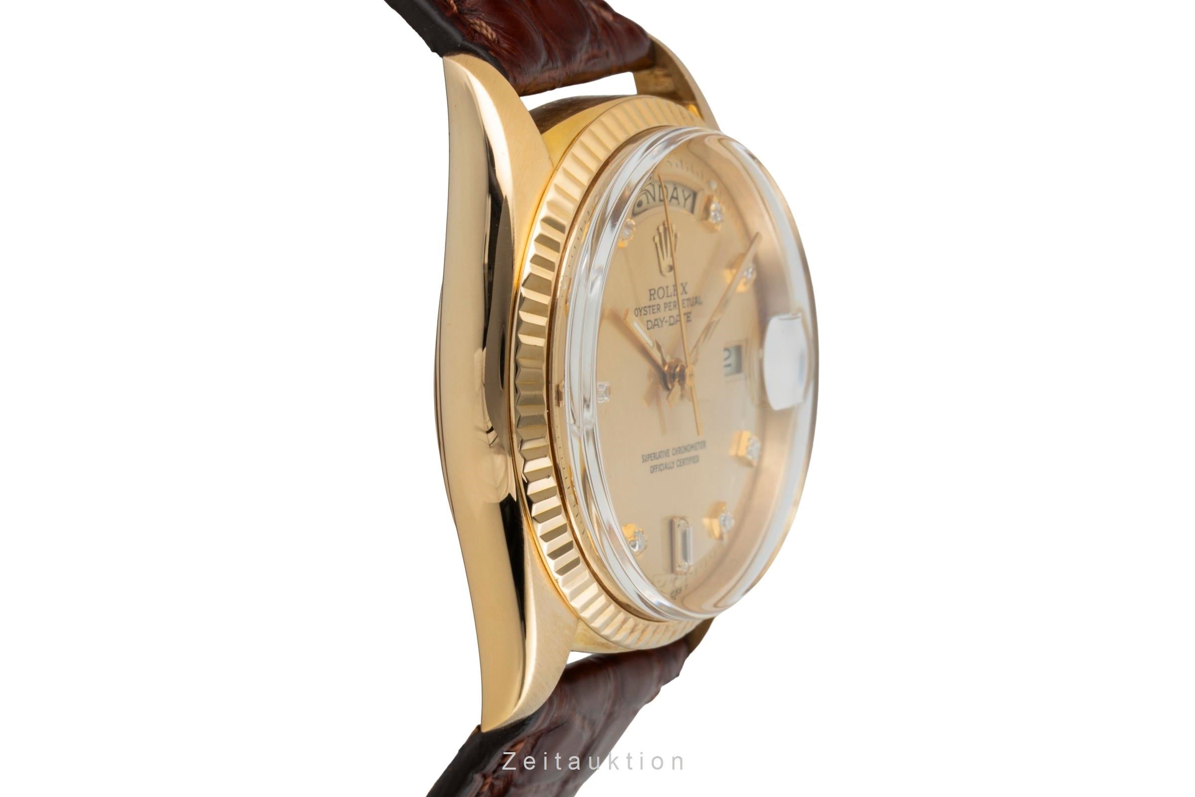 Rolex Day-Date oro de 18 quilates automático reloj para caballeros 1803 Vintage  [2602554]