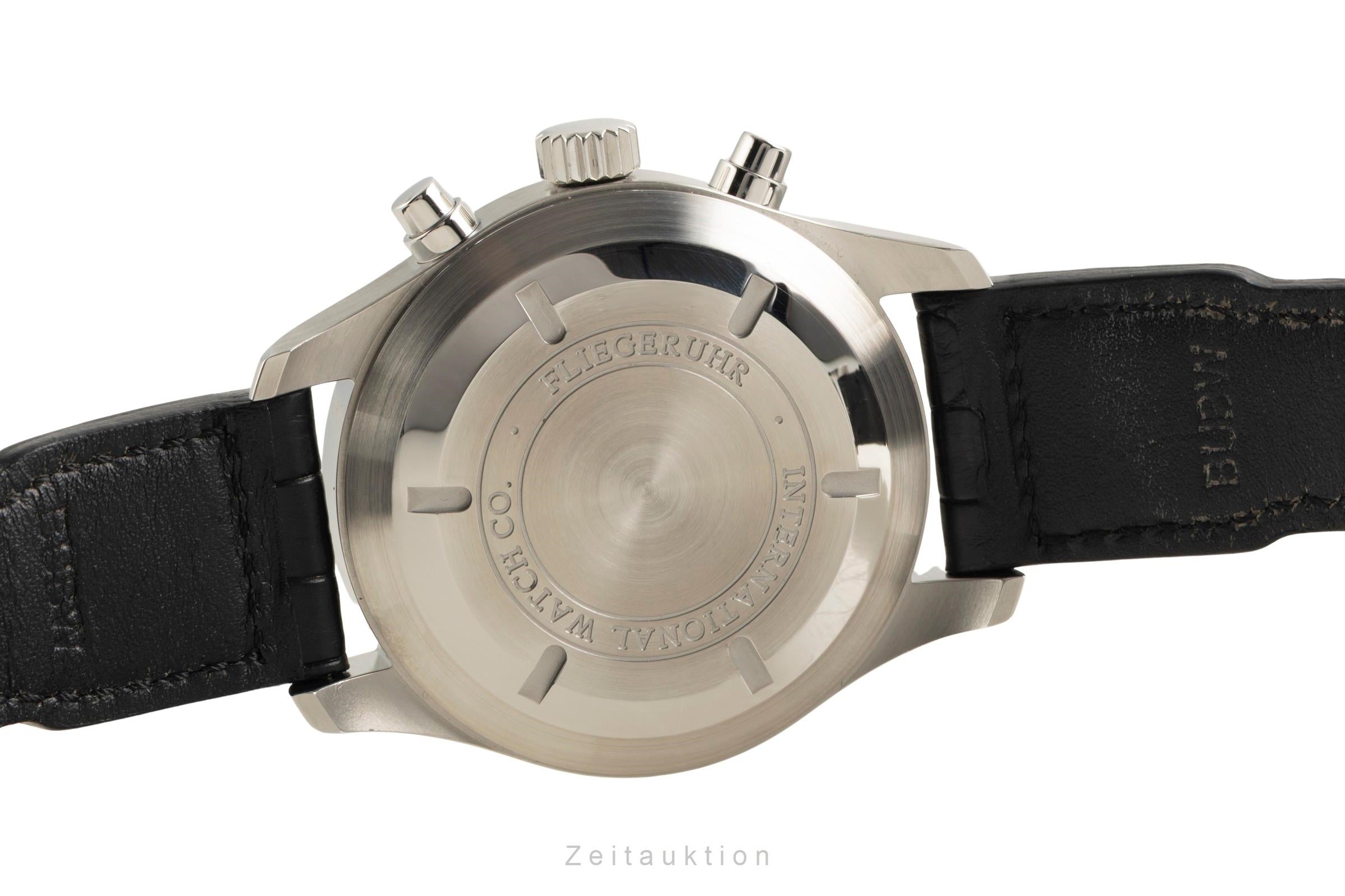 IWC Fliegerchronograph chronograph steel automatic men's watch IW377701 LP: 7800EUR  [2602555]