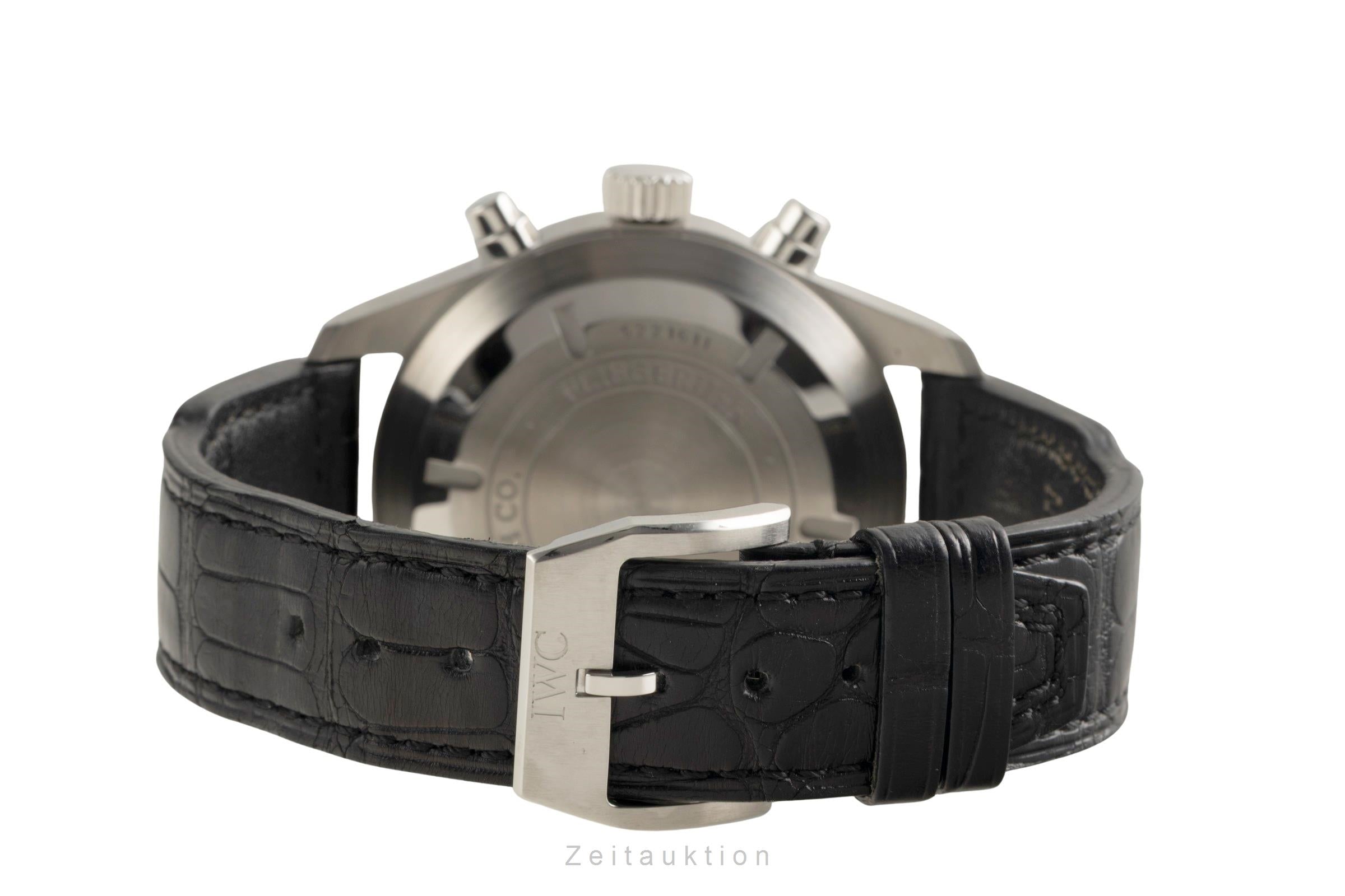 IWC Fliegerchronograph chronograph steel automatic men's watch IW377701 LP: 7800EUR  [2602555]