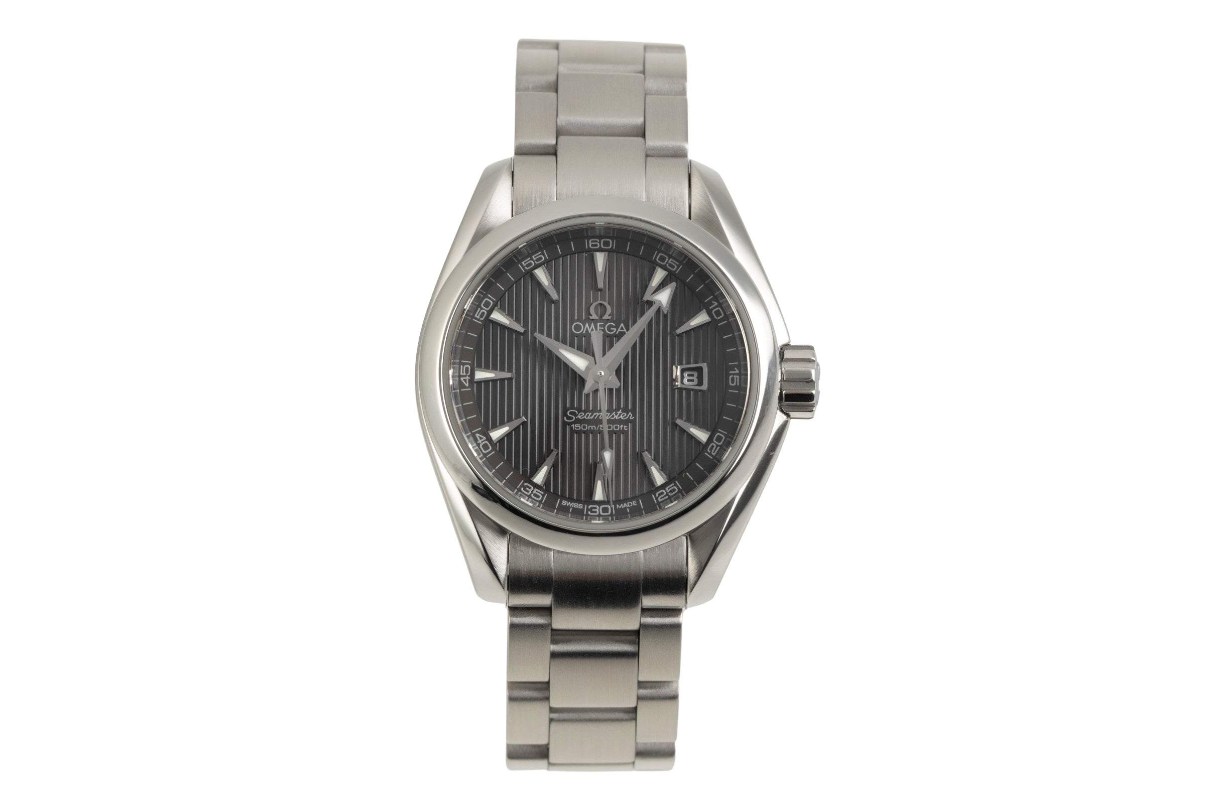 Omega Seamaster steel quartz women's watch 231.10.30.61.06.001  [2602558]