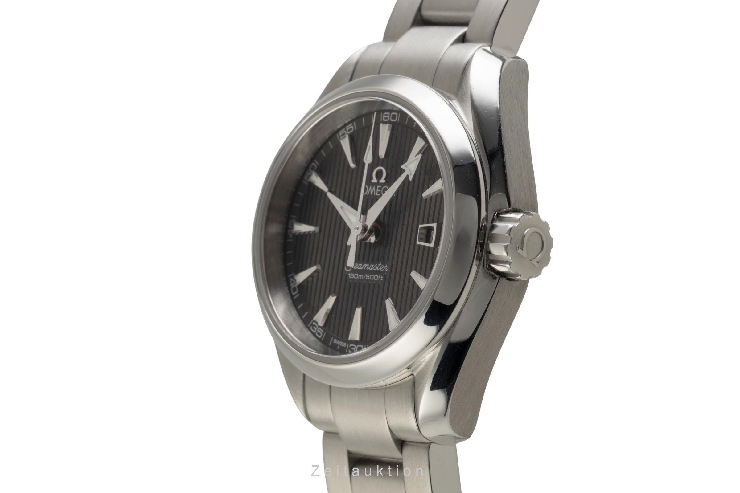 Omega Seamaster Stahl Quarz Damenuhr Ref. 231.10.30.61.06.001 Box & Papiere  [2602558]