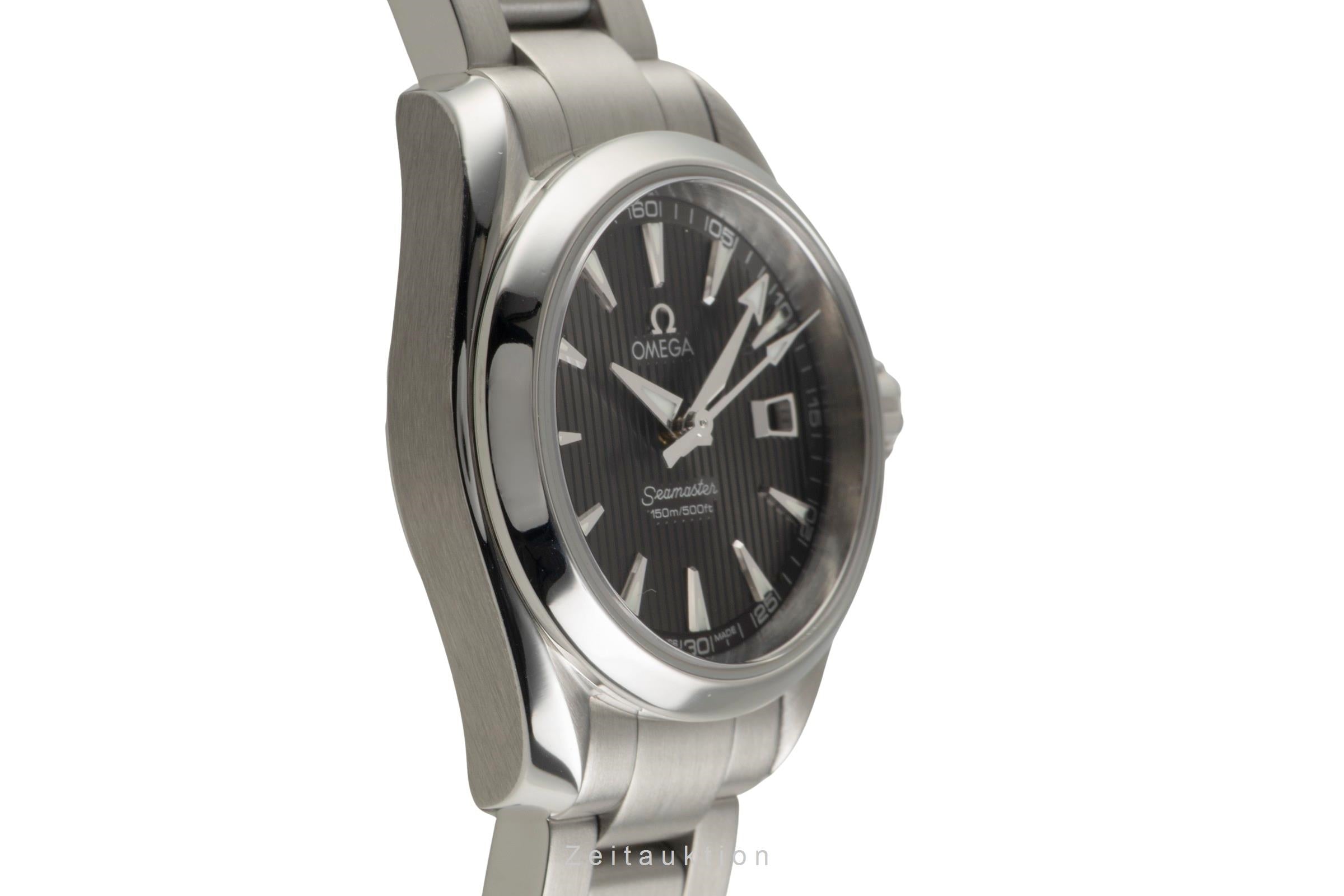 Omega Seamaster Stahl Quarz Damenuhr Ref. 231.10.30.61.06.001 Box & Papiere  [2602558]