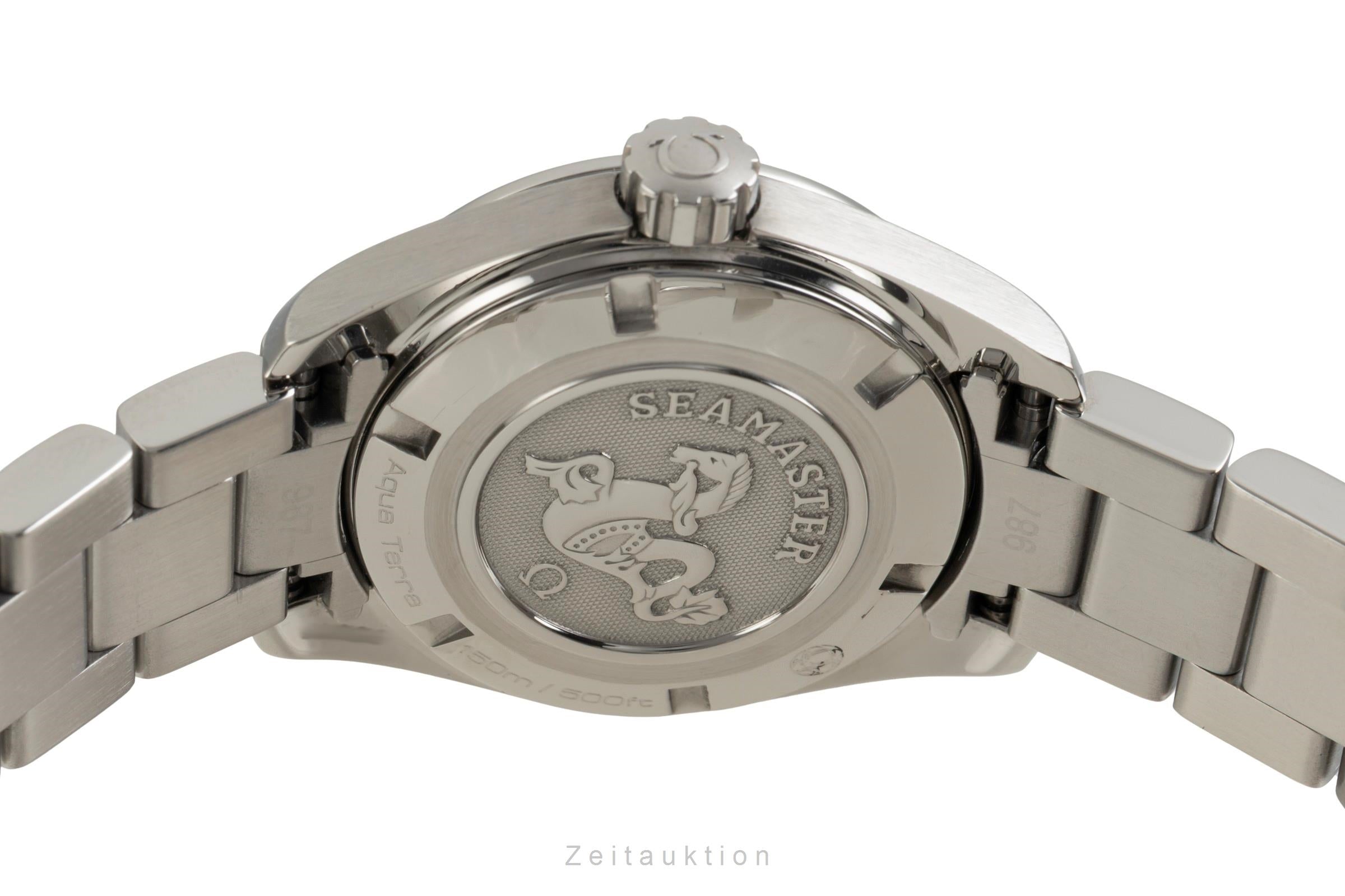 Omega Seamaster Stahl Quarz Damenuhr Ref. 231.10.30.61.06.001 Box & Papiere  [2602558]