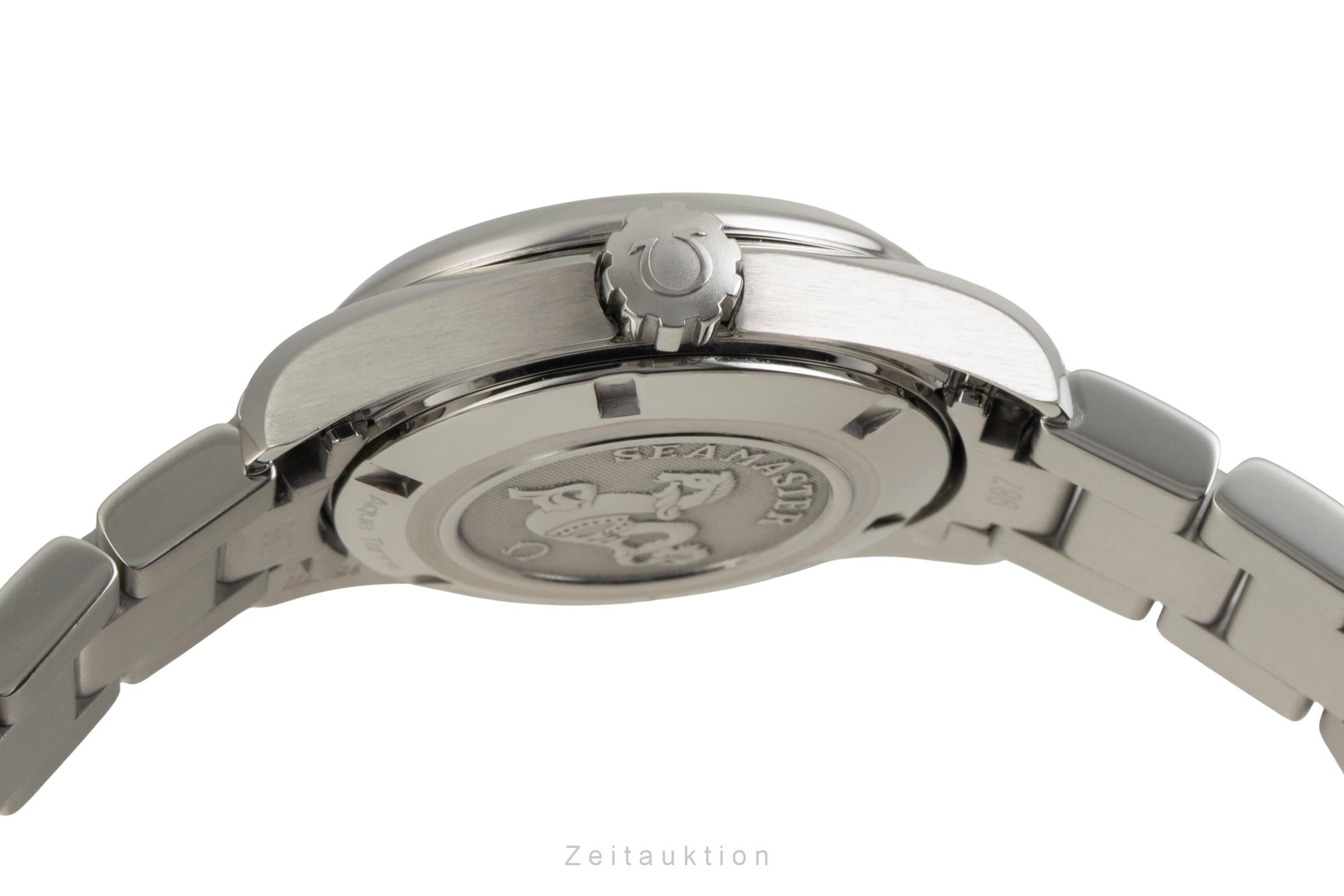 Omega Seamaster Stahl Quarz Damenuhr Ref. 231.10.30.61.06.001 Box & Papiere  [2602558]