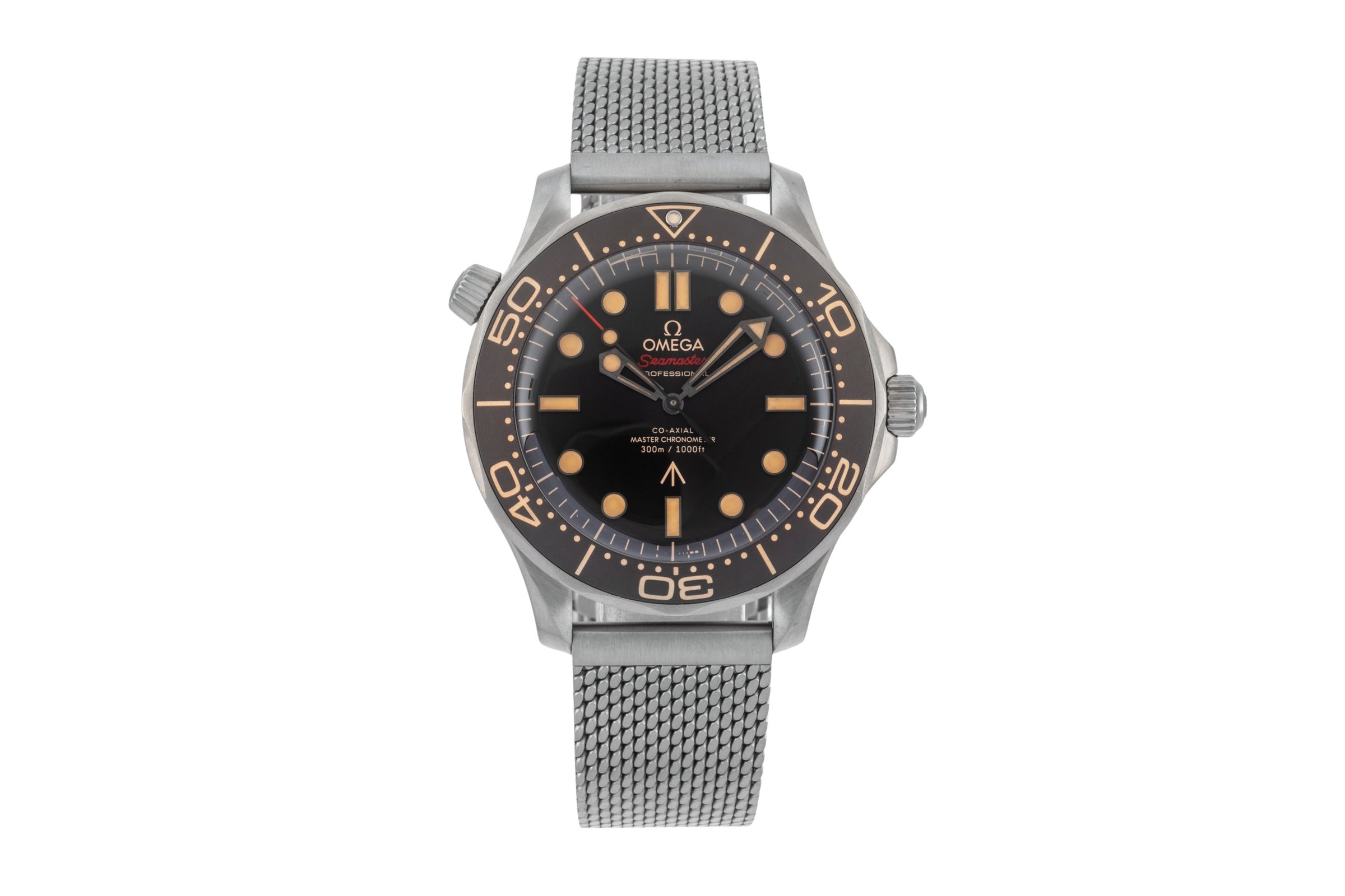 Omega Seamaster titanium automatic men's watch 210.90.42.20.01.001 LP: 10900EUR  [2602562]