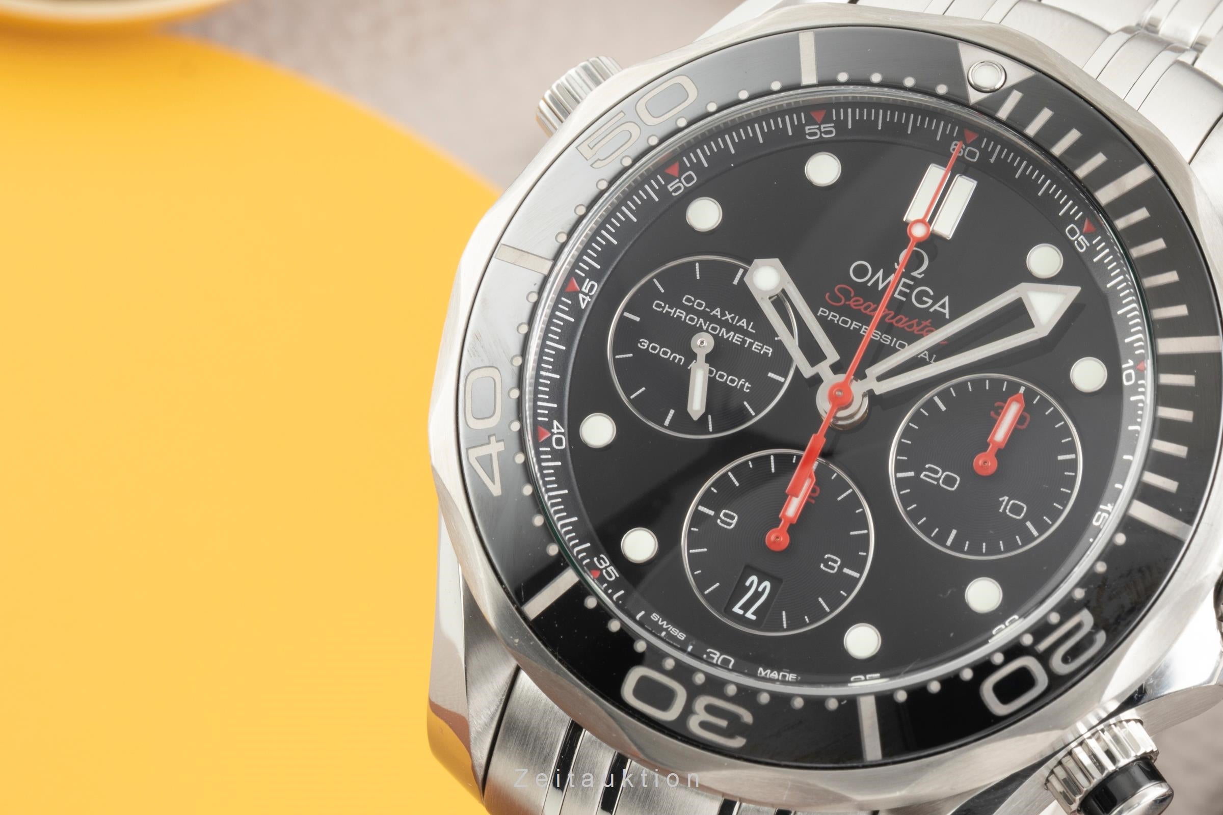 Omega Seamaster cronógrafo acero automático reloj para caballeros 212.30.44.50.01.001  [2602563]