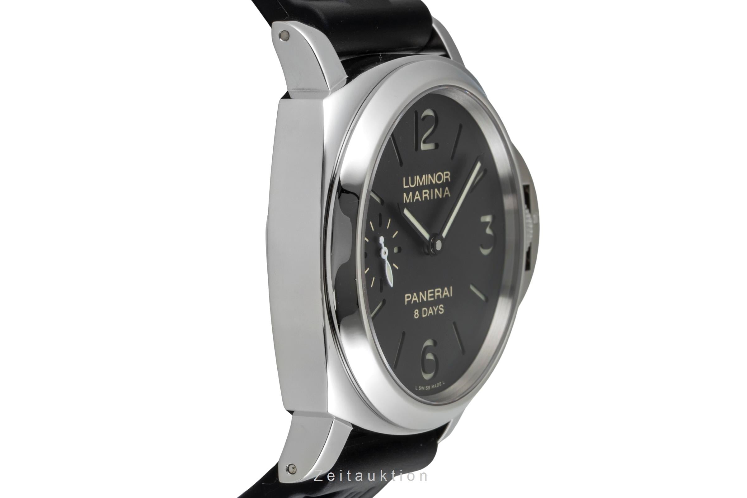 Panerai Luminor Marina acciaio carica manuale orologio da uomo PAM00510 LP: 6200EUR  [2602567]