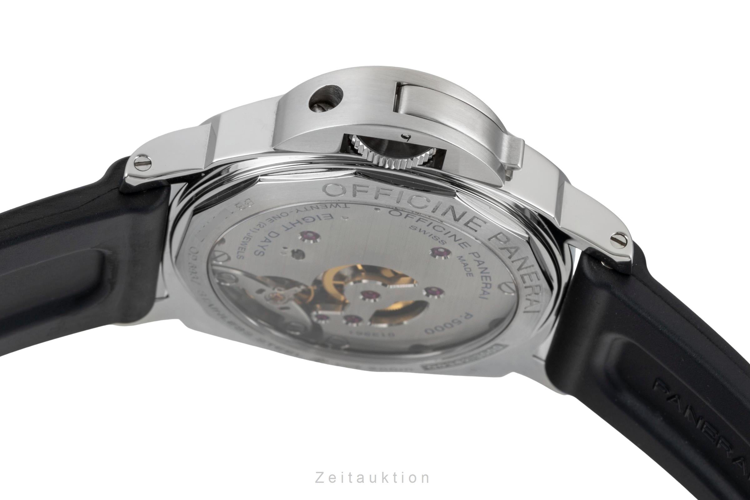 Panerai Luminor Marina acciaio carica manuale orologio da uomo PAM00510 LP: 6200EUR  [2602567]