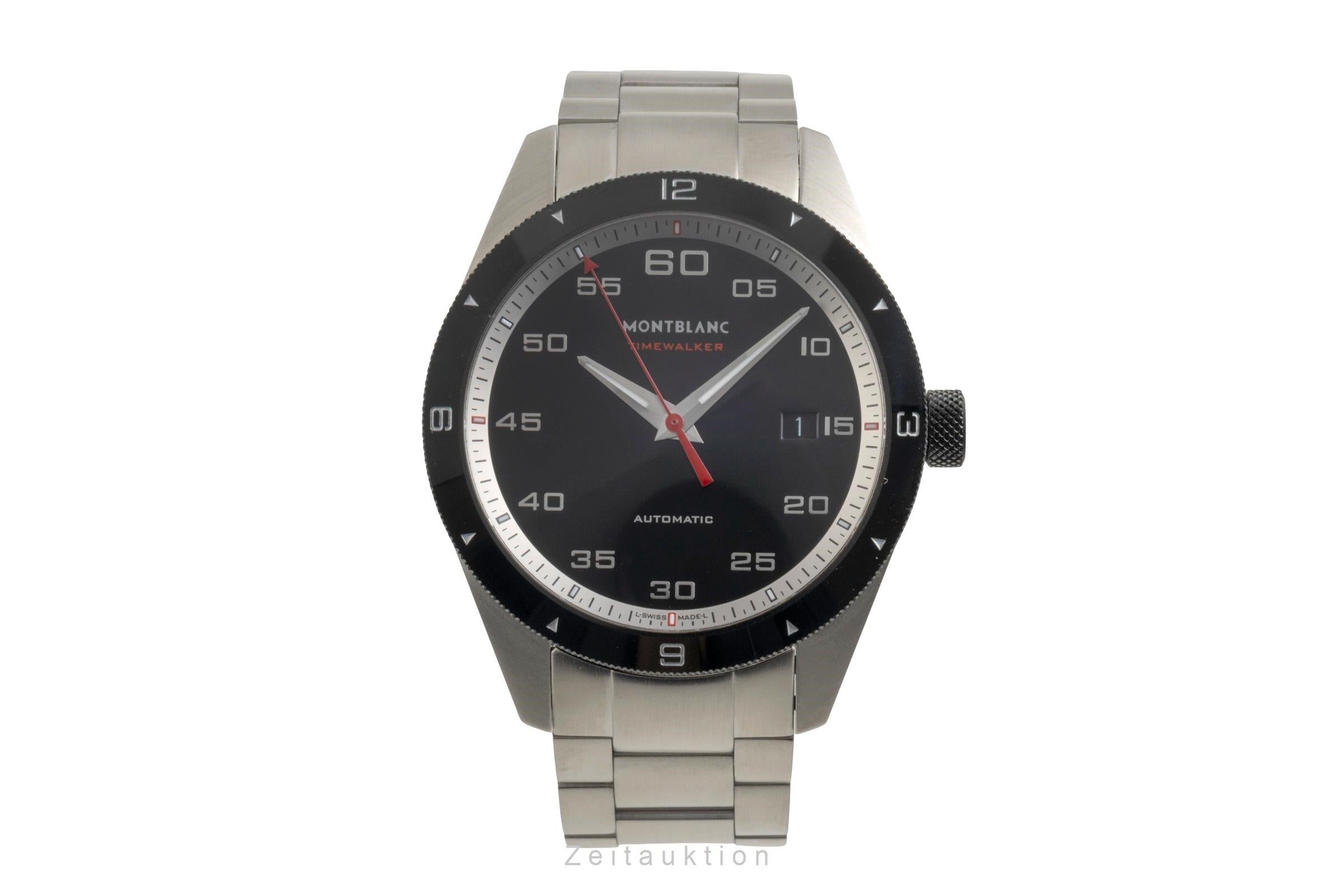Montblanc Timewalker acier automatique montre pour hommes 116060   [2602568]