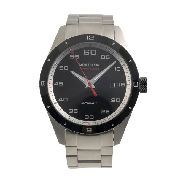 Montblanc Timewalker acier automatique montre pour hommes 116060   [2602568]
