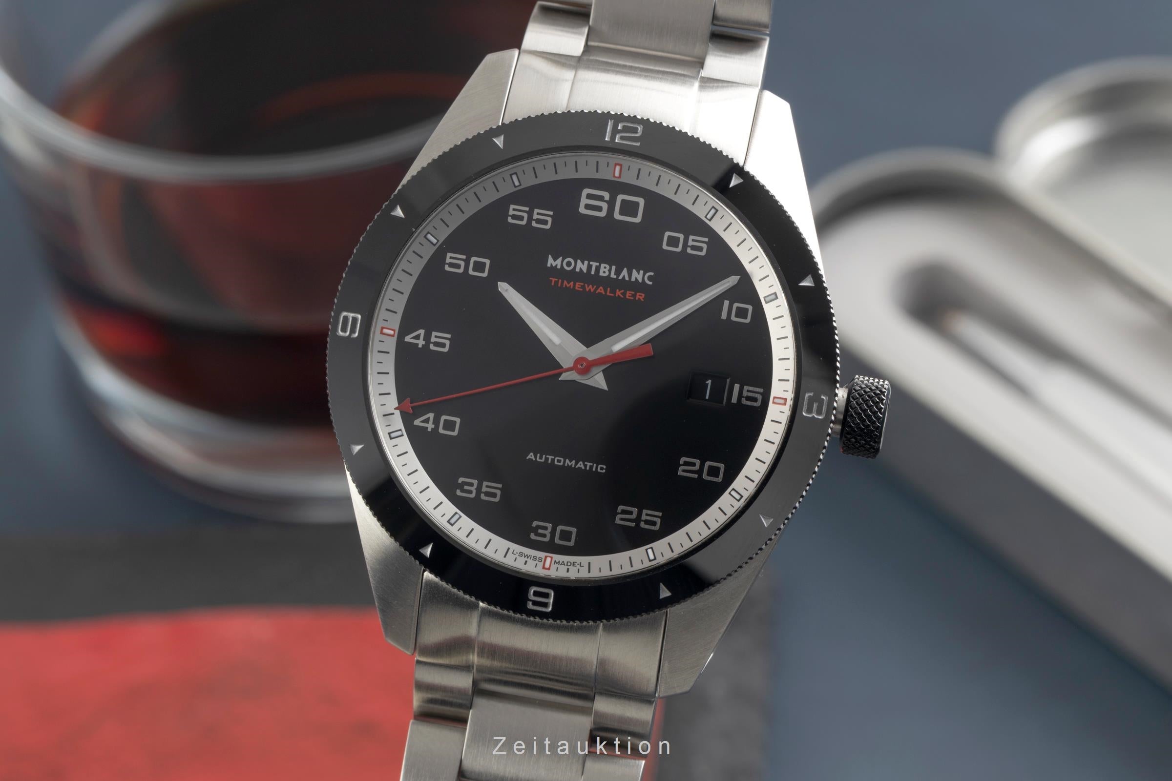 Montblanc Timewalker steel automatic men's watch 116060   [2602568]
