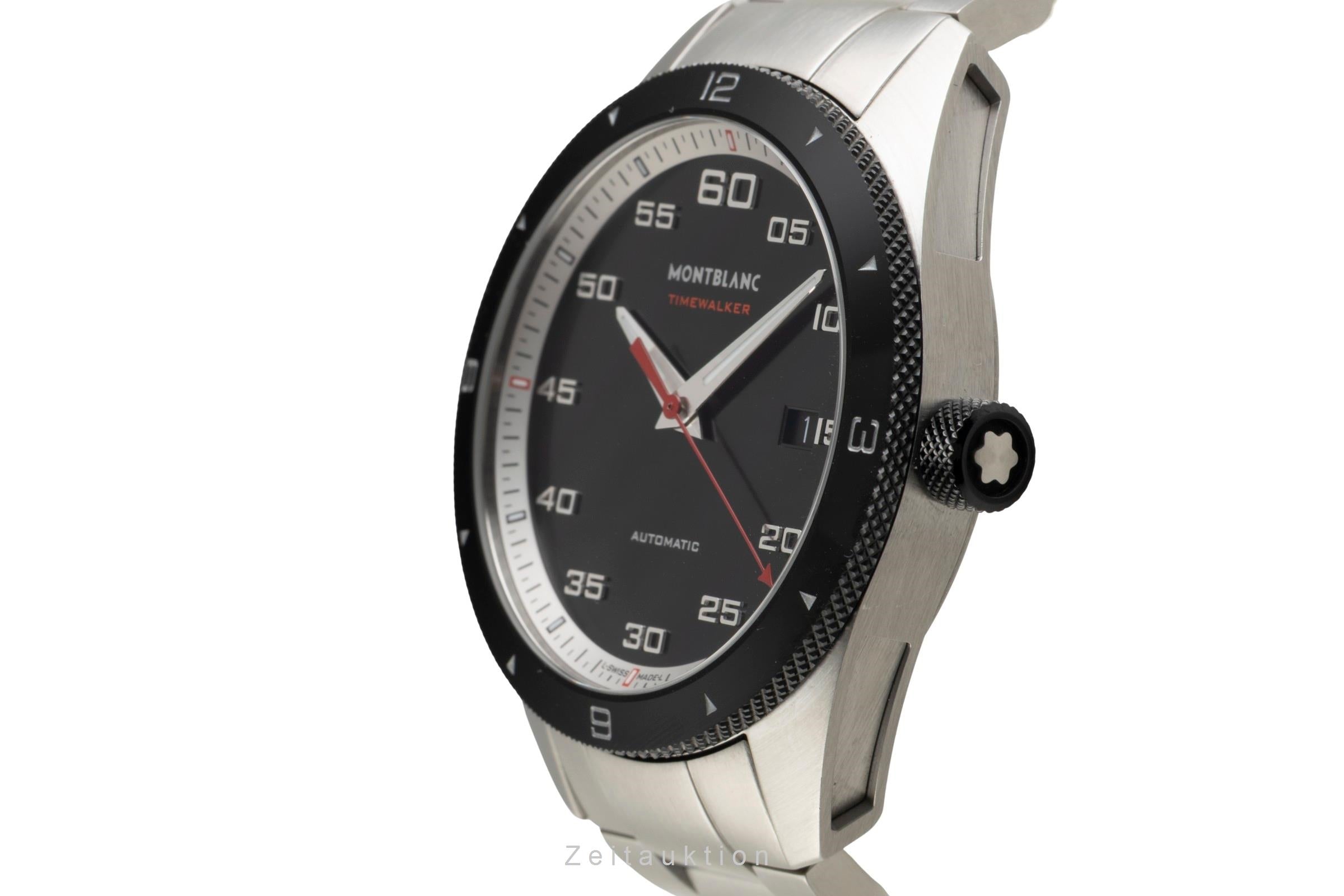 Montblanc Timewalker acier automatique montre pour hommes 116060   [2602568]