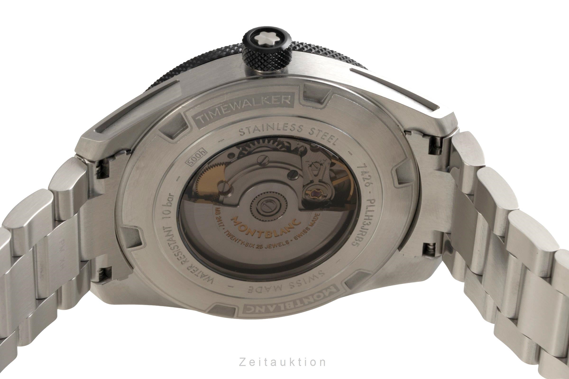 Montblanc Timewalker acier automatique montre pour hommes 116060   [2602568]