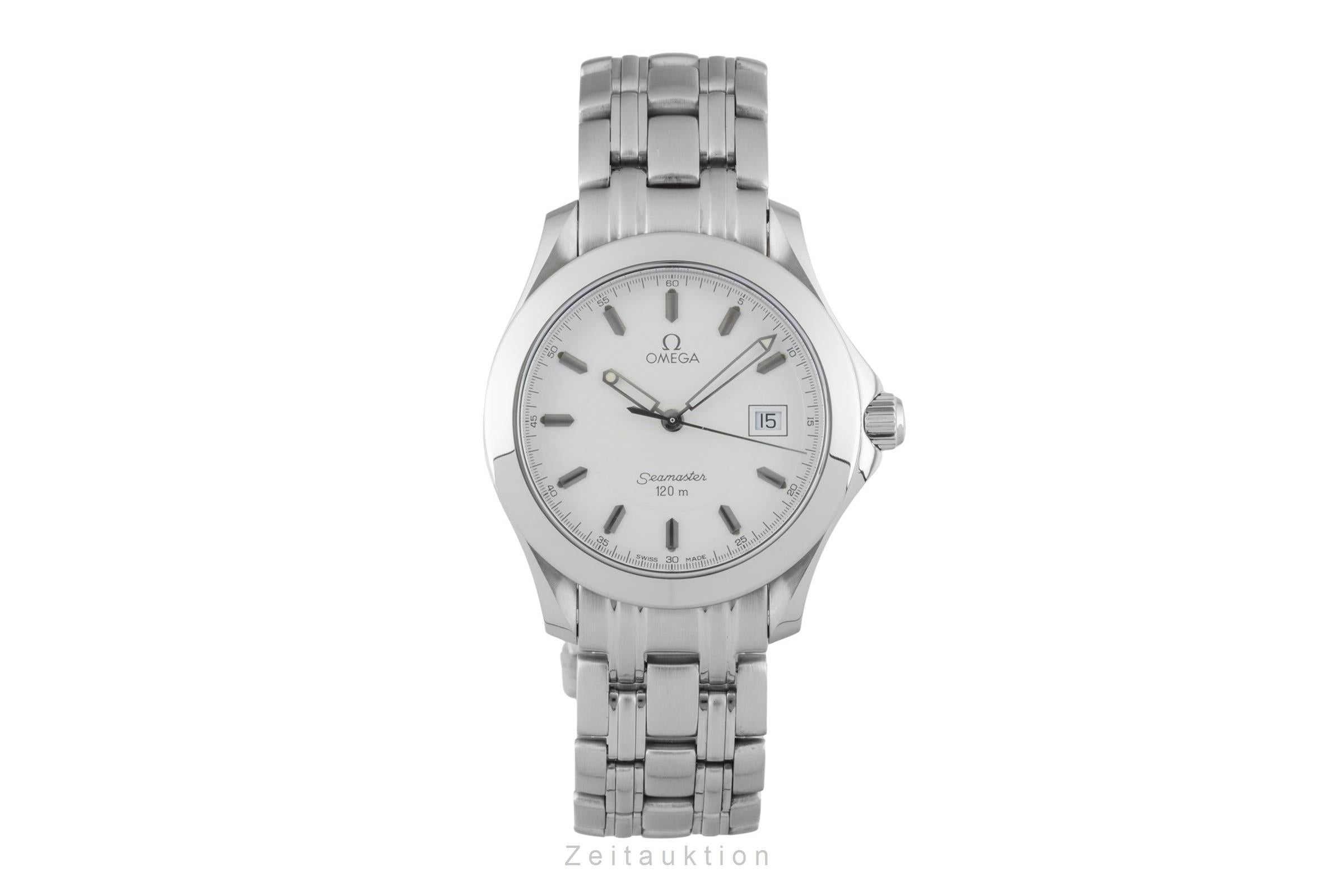 Omega Seamaster Edelstahl Quarz Herrenuhr Ref. 2511.50.00 Box & Papiere 1996 [2602569]