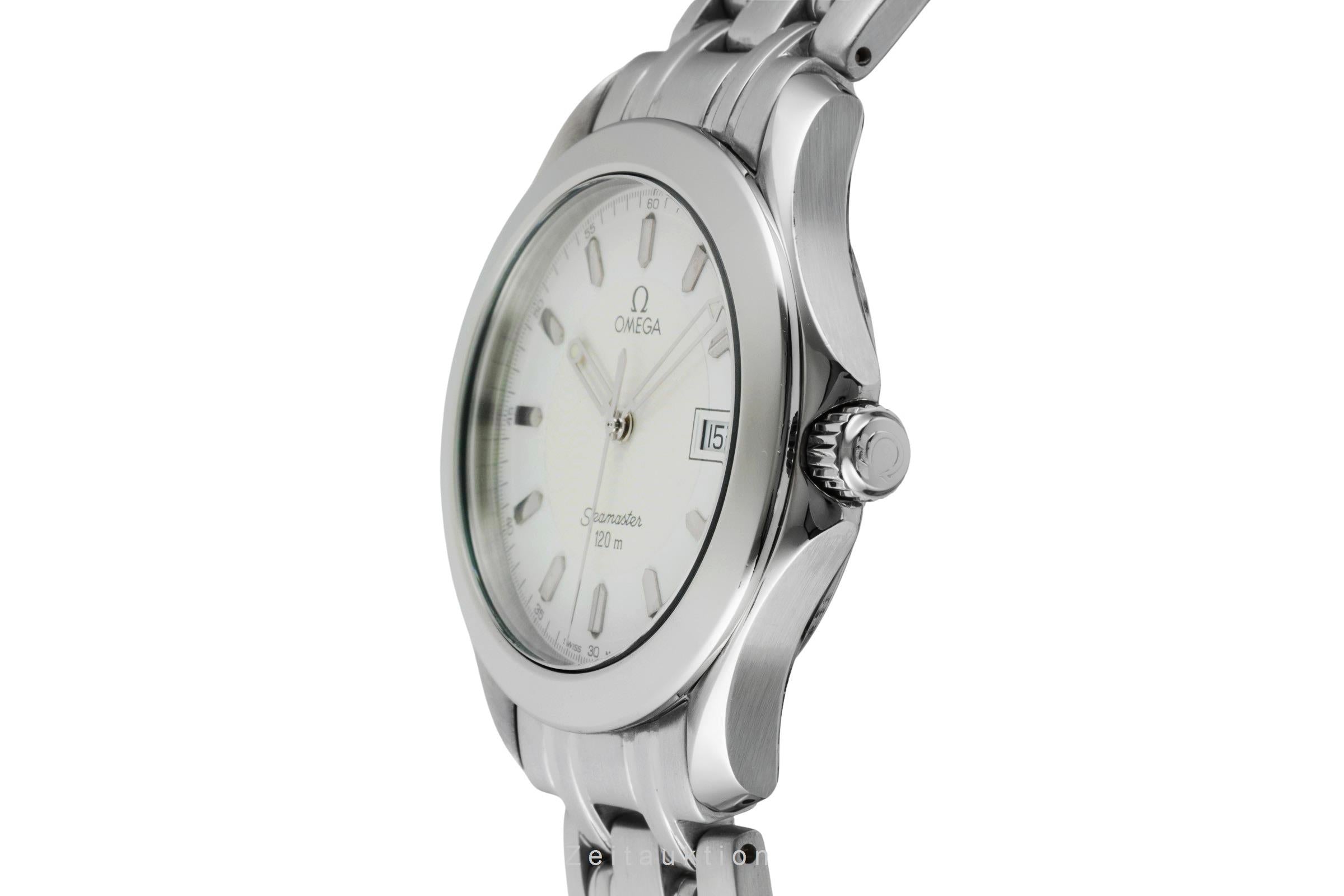 Omega Seamaster Edelstahl Quarz Herrenuhr Ref. 2511.50.00 Box & Papiere 1996 [2602569]