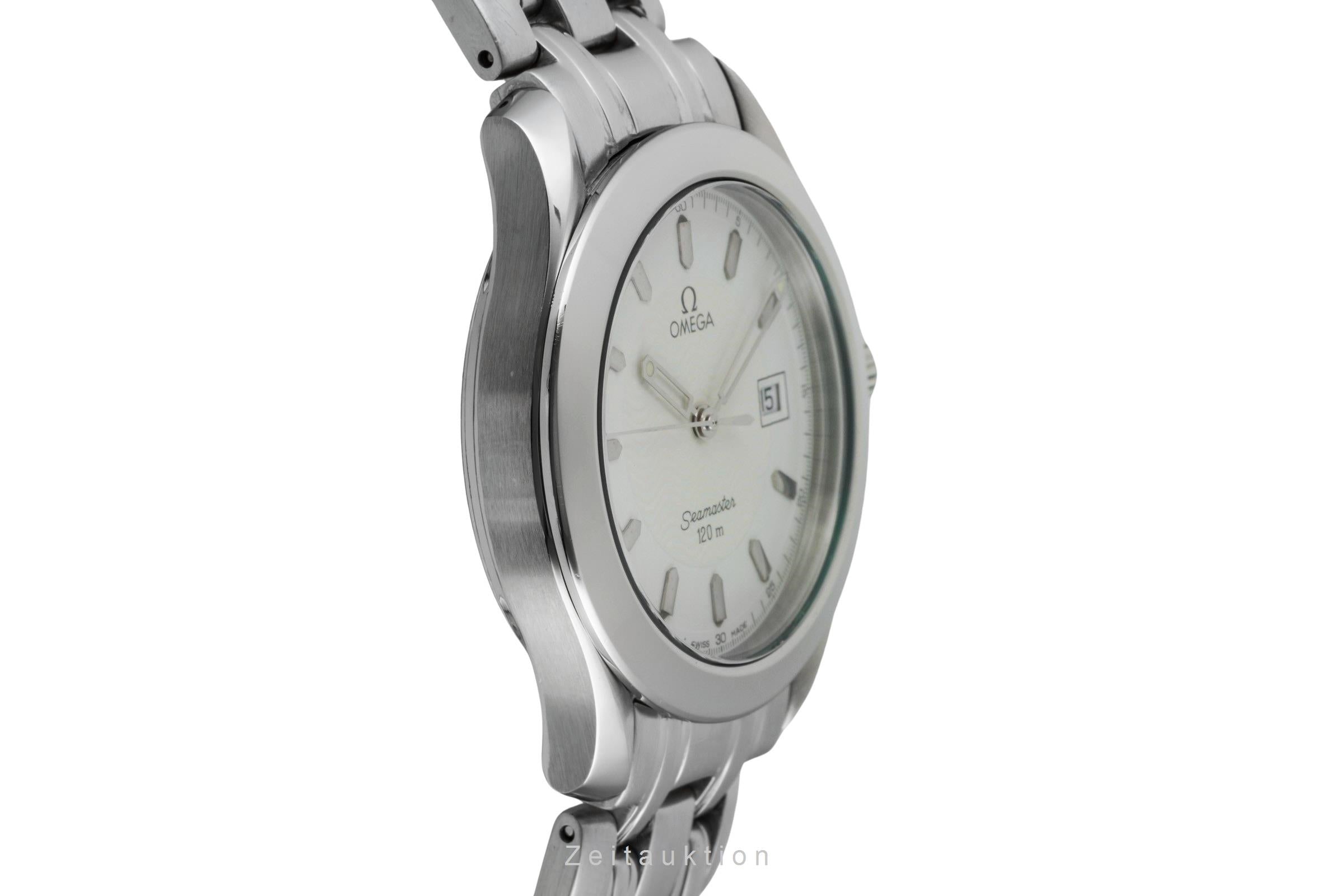 Omega Seamaster Edelstahl Quarz Herrenuhr Ref. 2511.50.00 Box & Papiere 1996 [2602569]