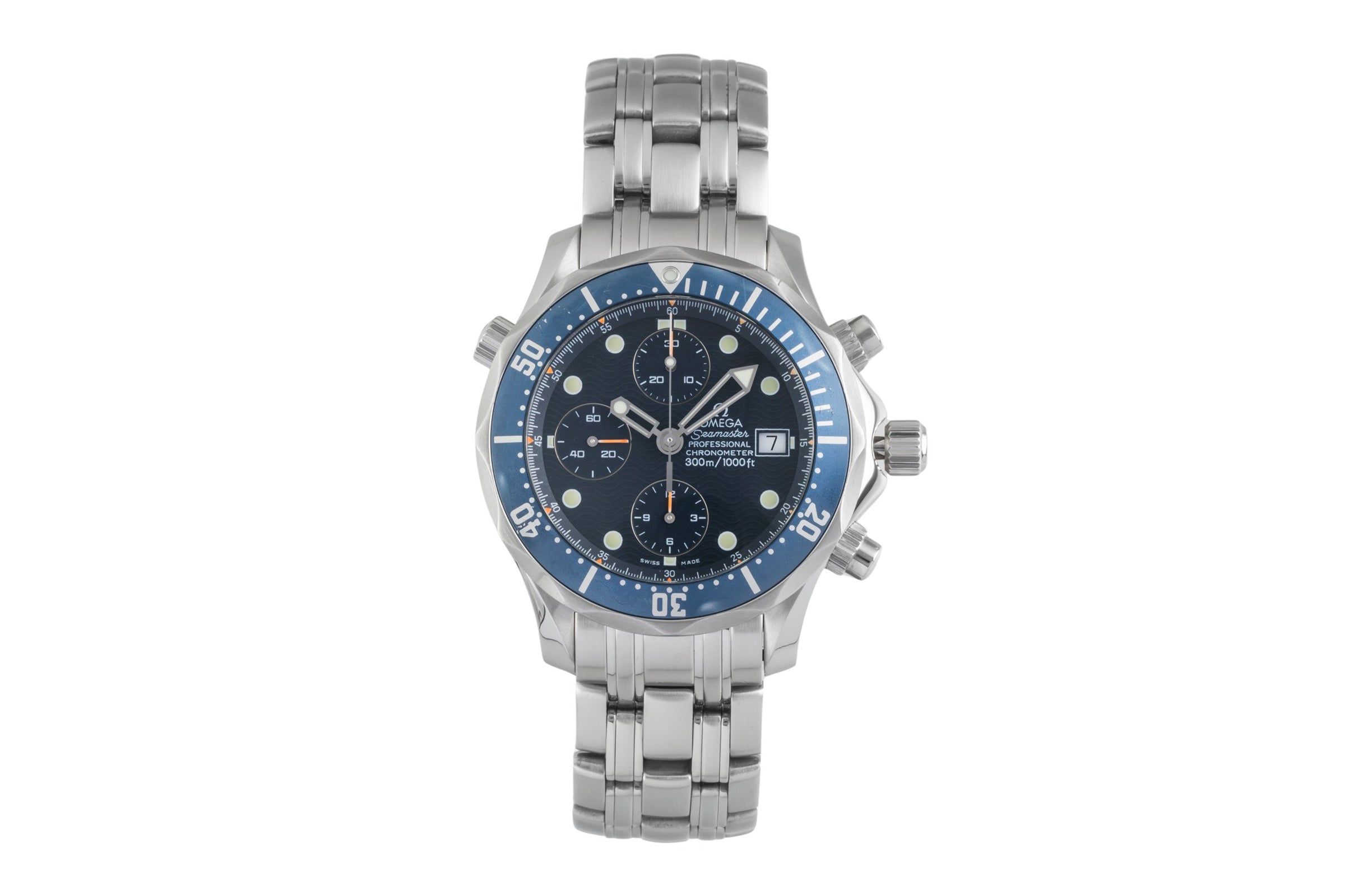 Omega Seamaster chronograph steel automatic men's watch 2599.80.00  [2602572]