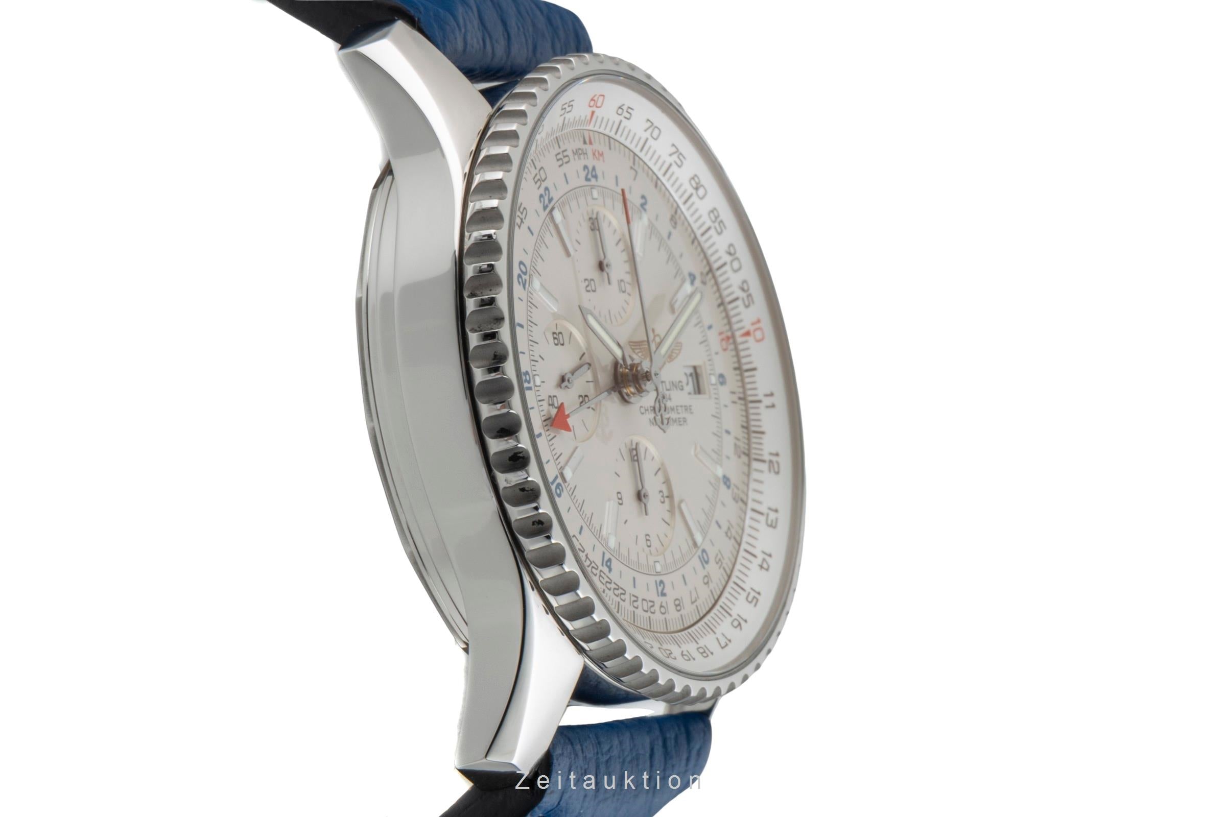 Breitling Navitimer World cronógrafo acero automático reloj para caballeros A24322  [2602582]