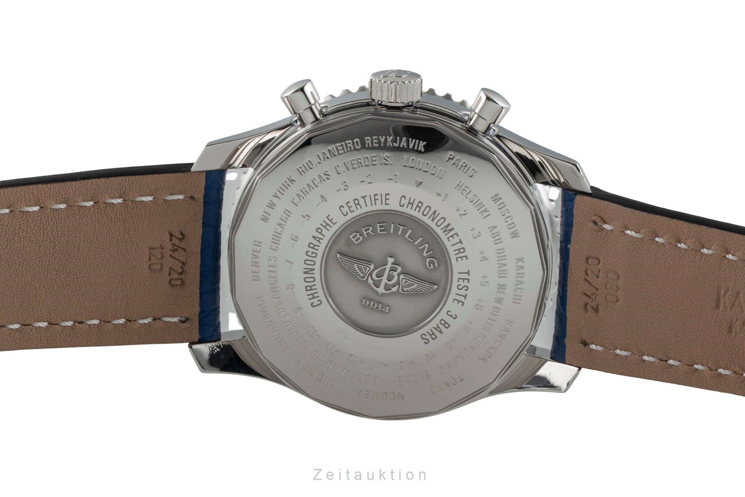 Breitling Navitimer World cronógrafo acero automático reloj para caballeros A24322  [2602582]