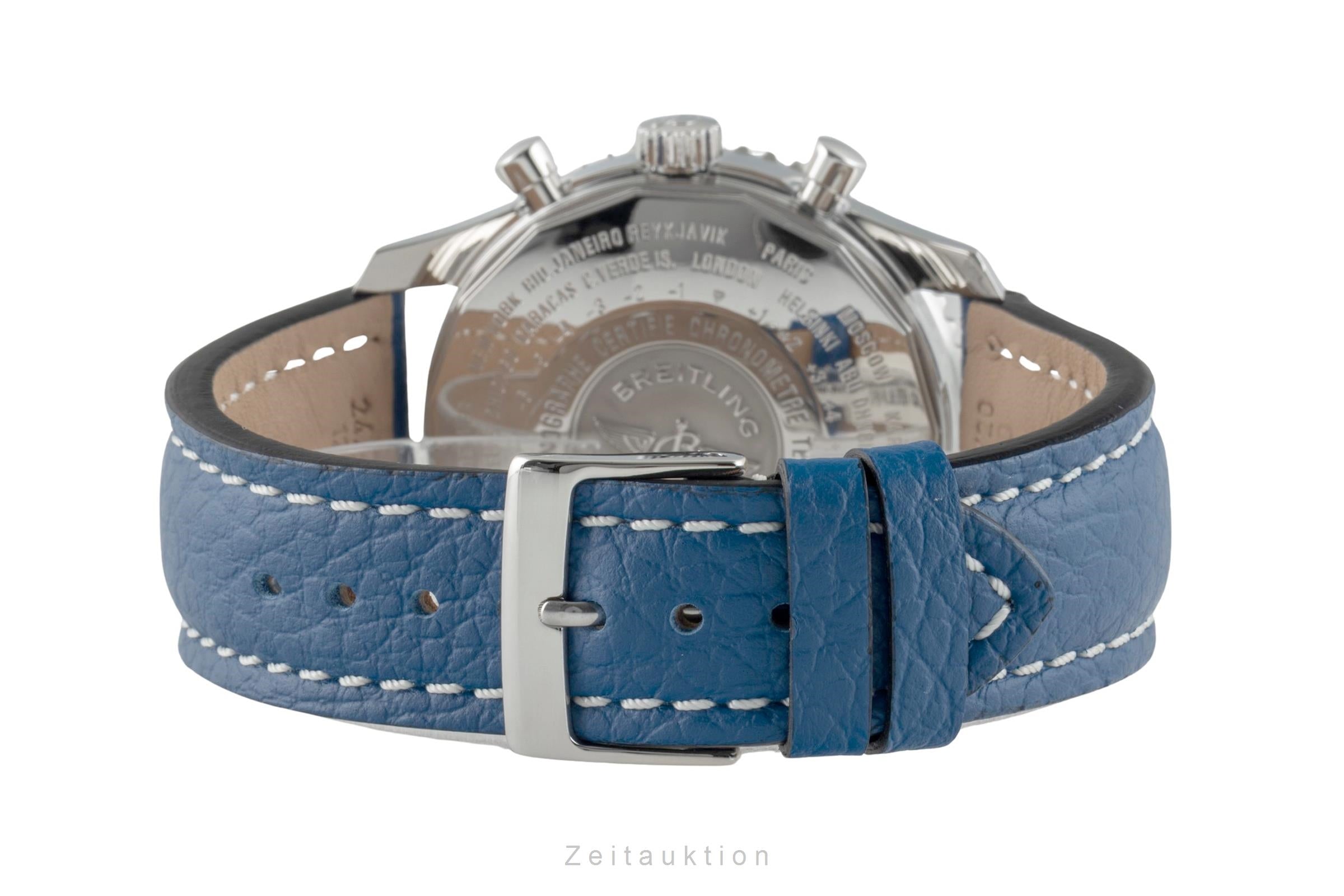 Breitling Navitimer World cronógrafo acero automático reloj para caballeros A24322  [2602582]