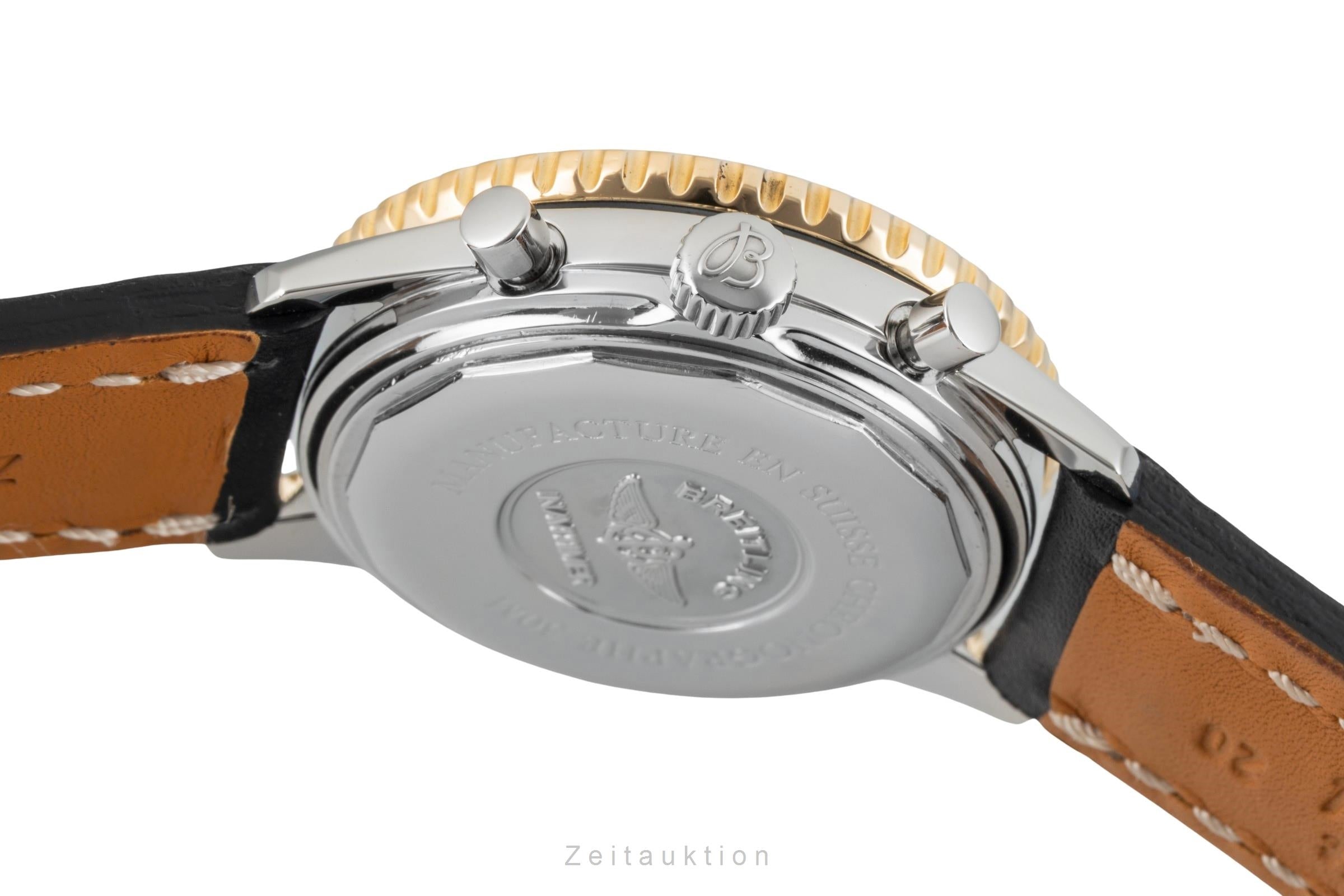 Breitling Navitimer chronograph steel / gold automatic men's watch D30021  [2602583]