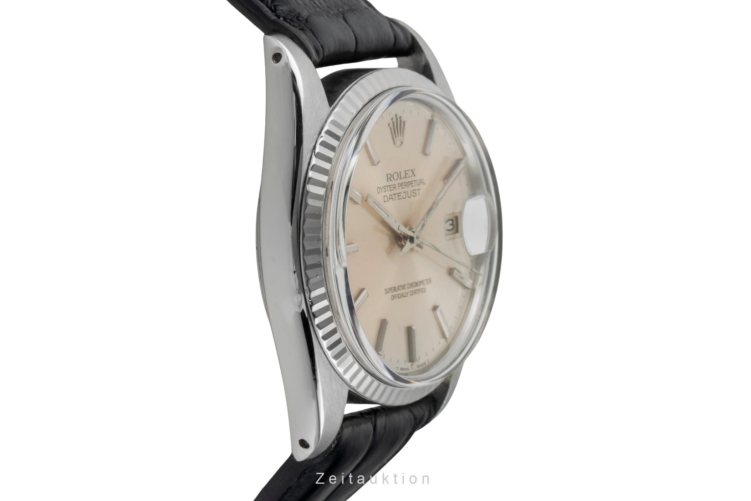 Rolex Datejust acero / oro blanco automático reloj para caballeros 16014 Vintage  [2602587]