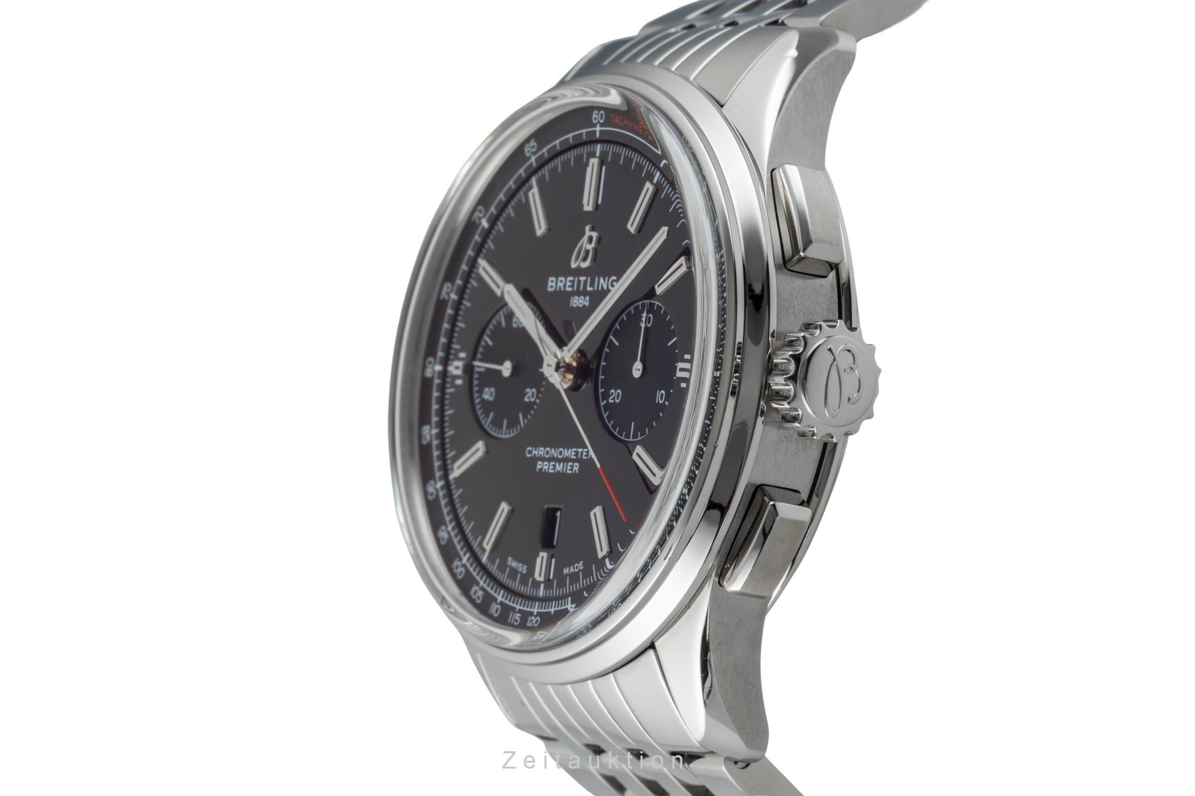 Breitling Premier chronograph steel automatic men's watch AB0118  [2602589]