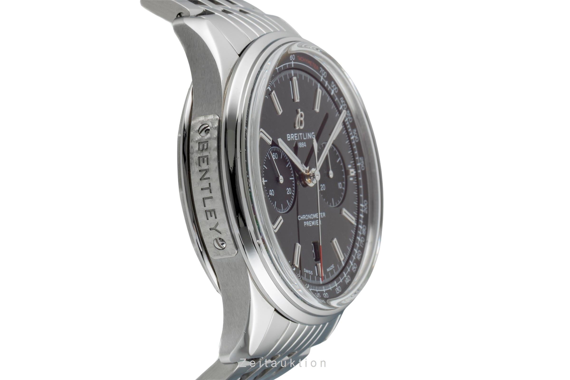 Breitling Premier chronograph steel automatic men's watch AB0118  [2602589]