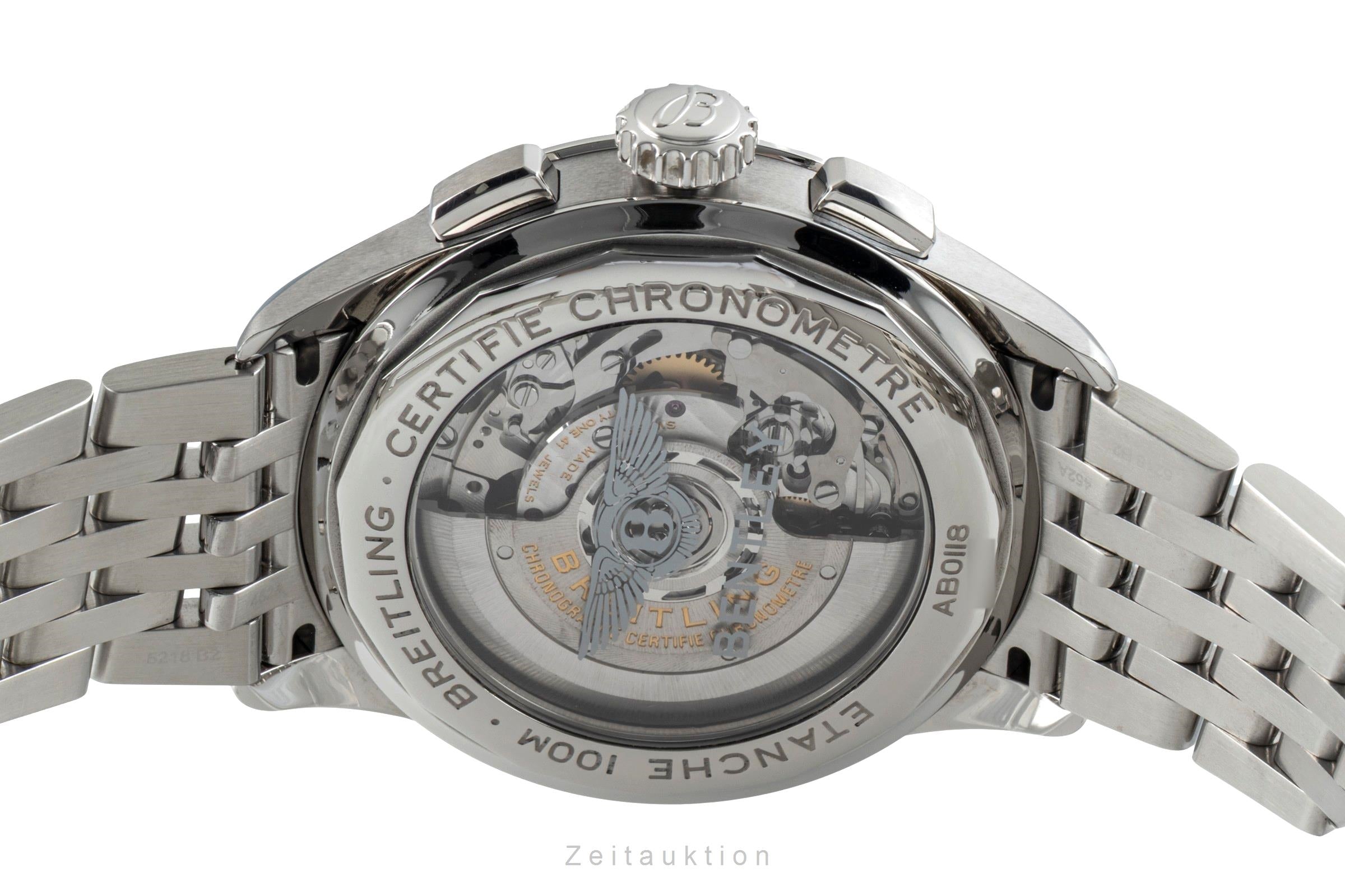 Breitling Premier chronograph steel automatic men's watch AB0118  [2602589]