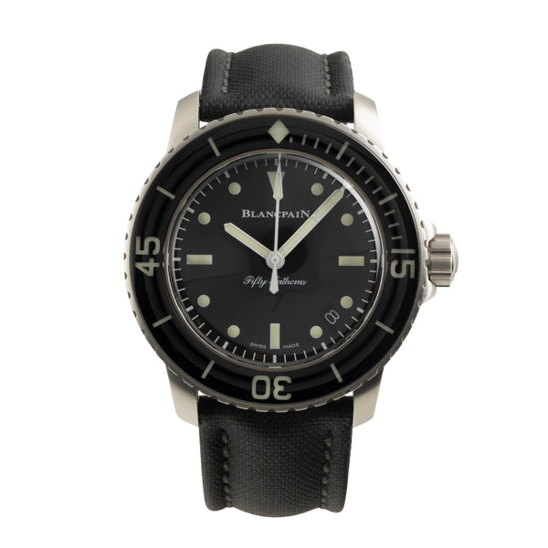 Blancpain Fifty Fathoms steel automatic men's watch 5015E-1130-B52A Limited  [2602591]