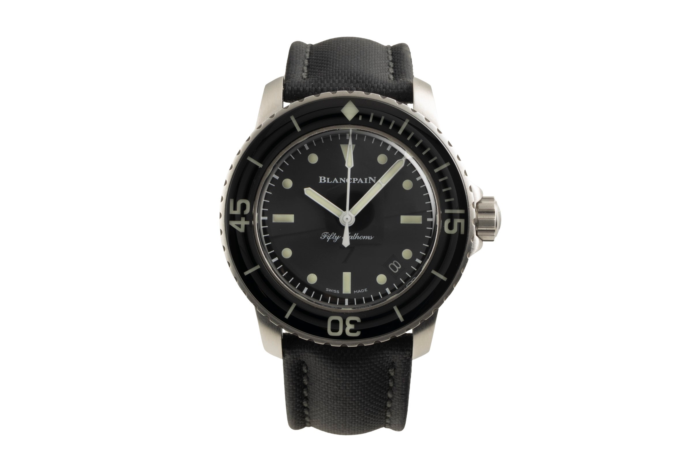 Blancpain Fifty Fathoms steel automatic men's watch 5015E-1130-B52A Limited  [2602591]