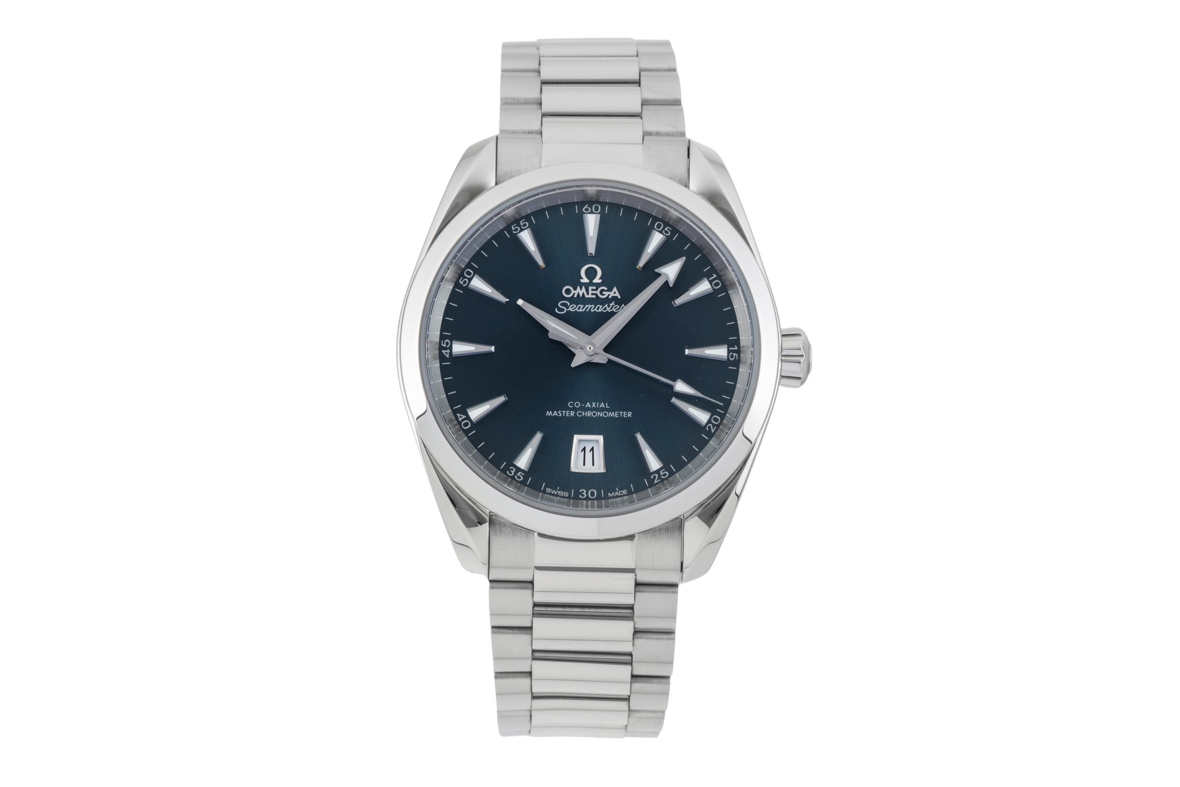 Omega Seamaster steel automatic men's watch 220.10.38.20.03.003 LP: 7200EUR  [2602595]