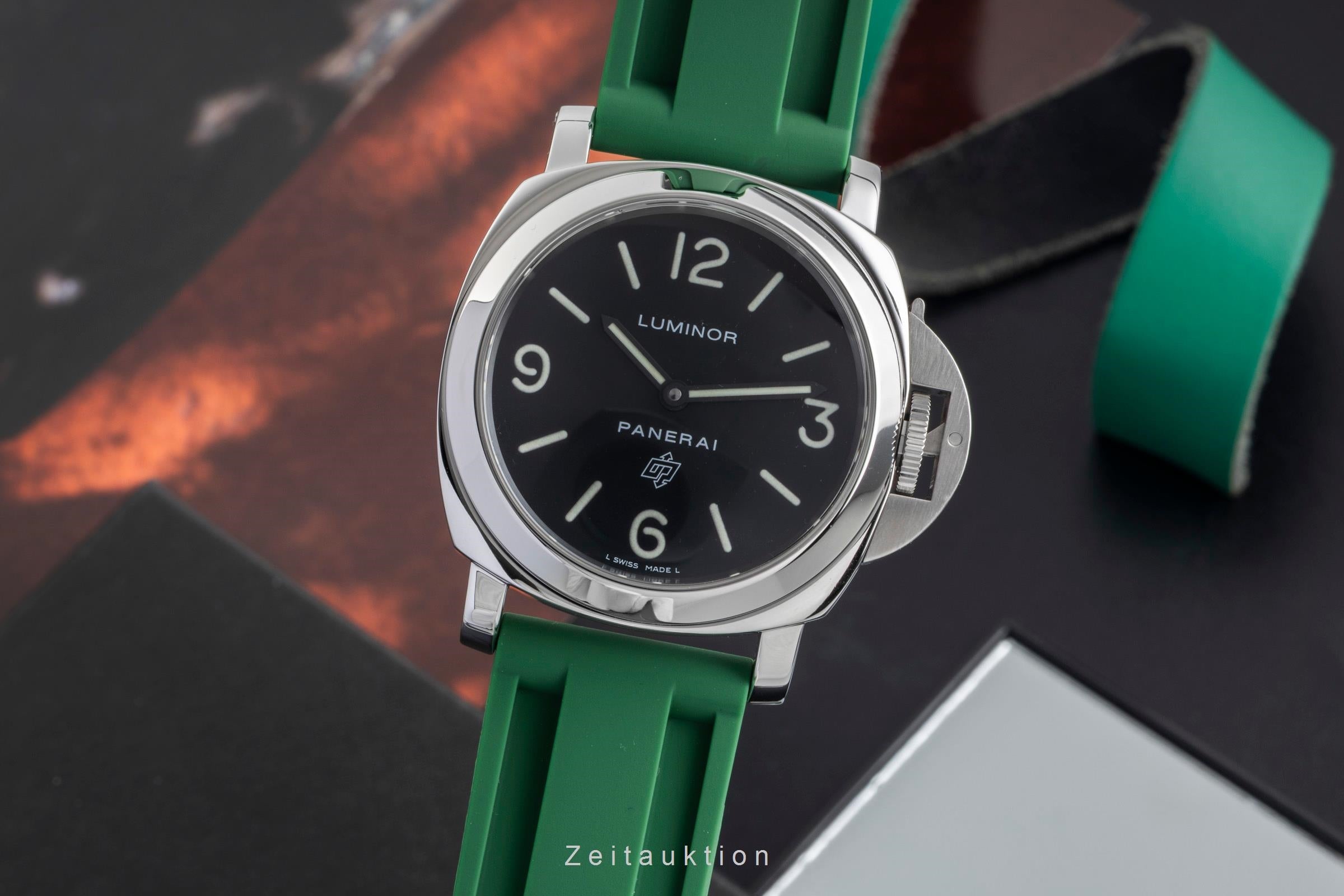 Panerai Luminor  acciaio carica manuale orologio da uomo PAM00000  [2602598]