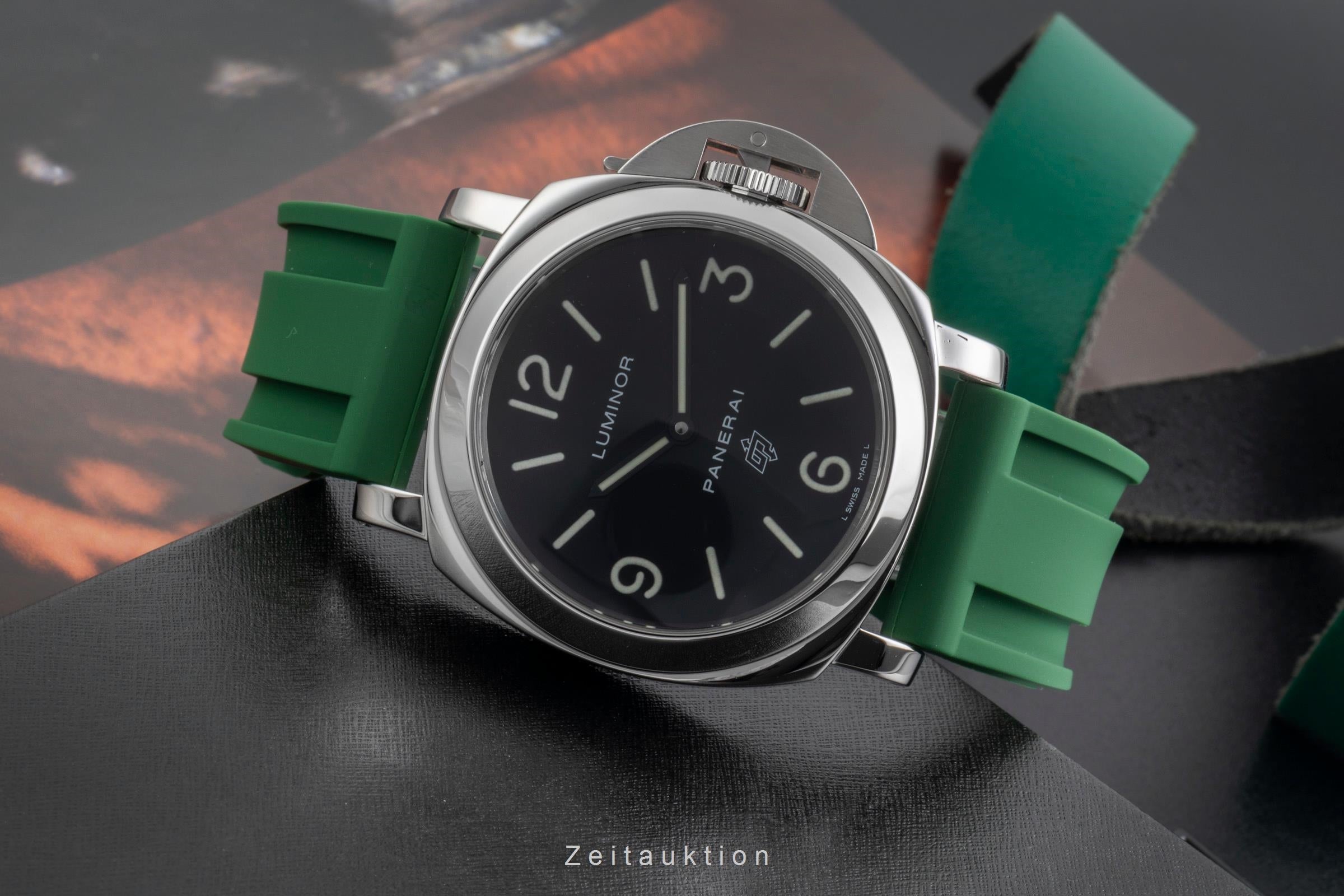 Panerai Luminor  steel manual winding men's watch PAM00000  [2602598]