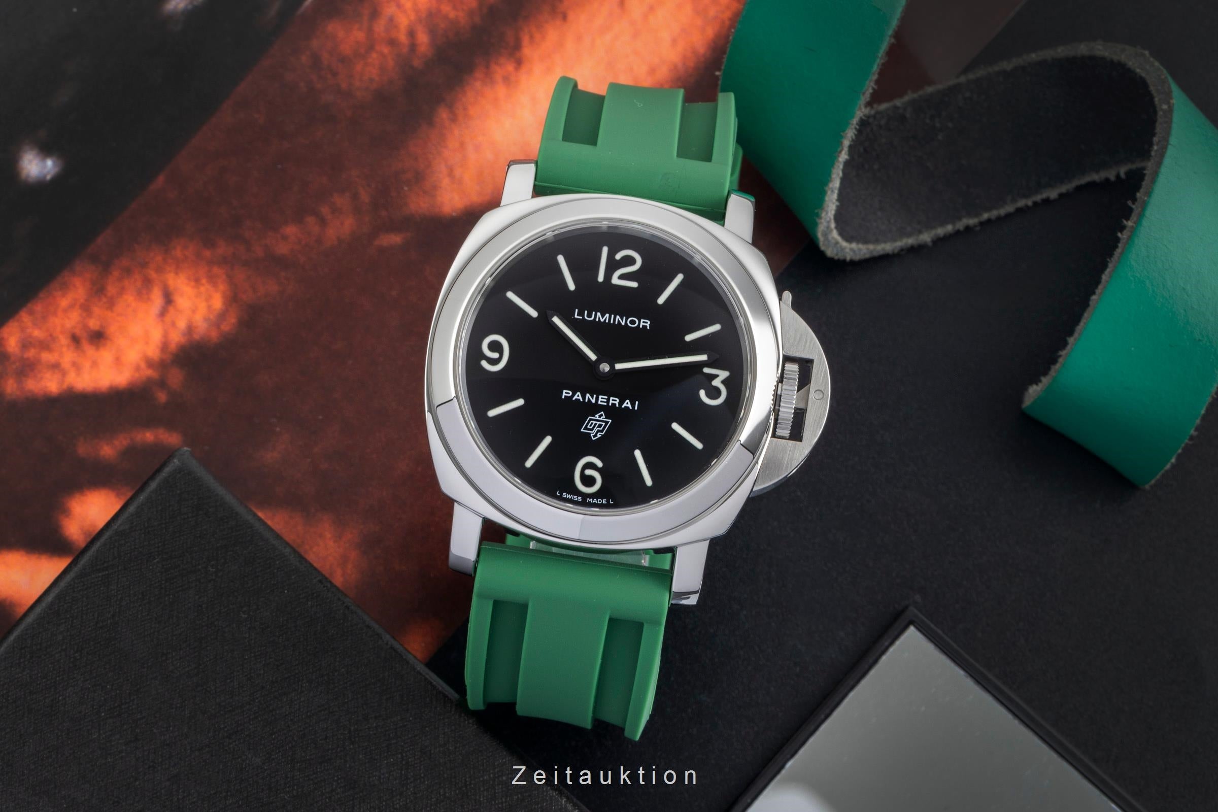 Panerai Luminor  steel manual winding men's watch PAM00000  [2602598]