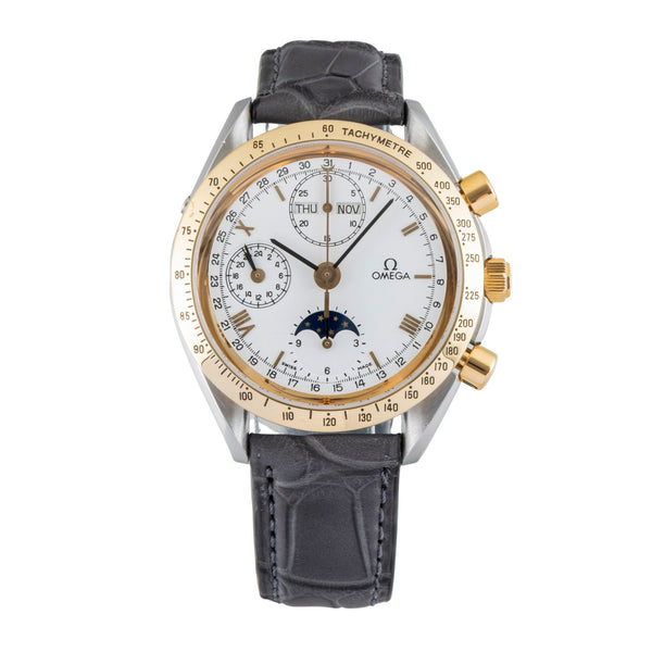 Omega Speedmaster chronographe acier / or  automatique montre pour hommes 3131.20, 175.0034  [2602599]