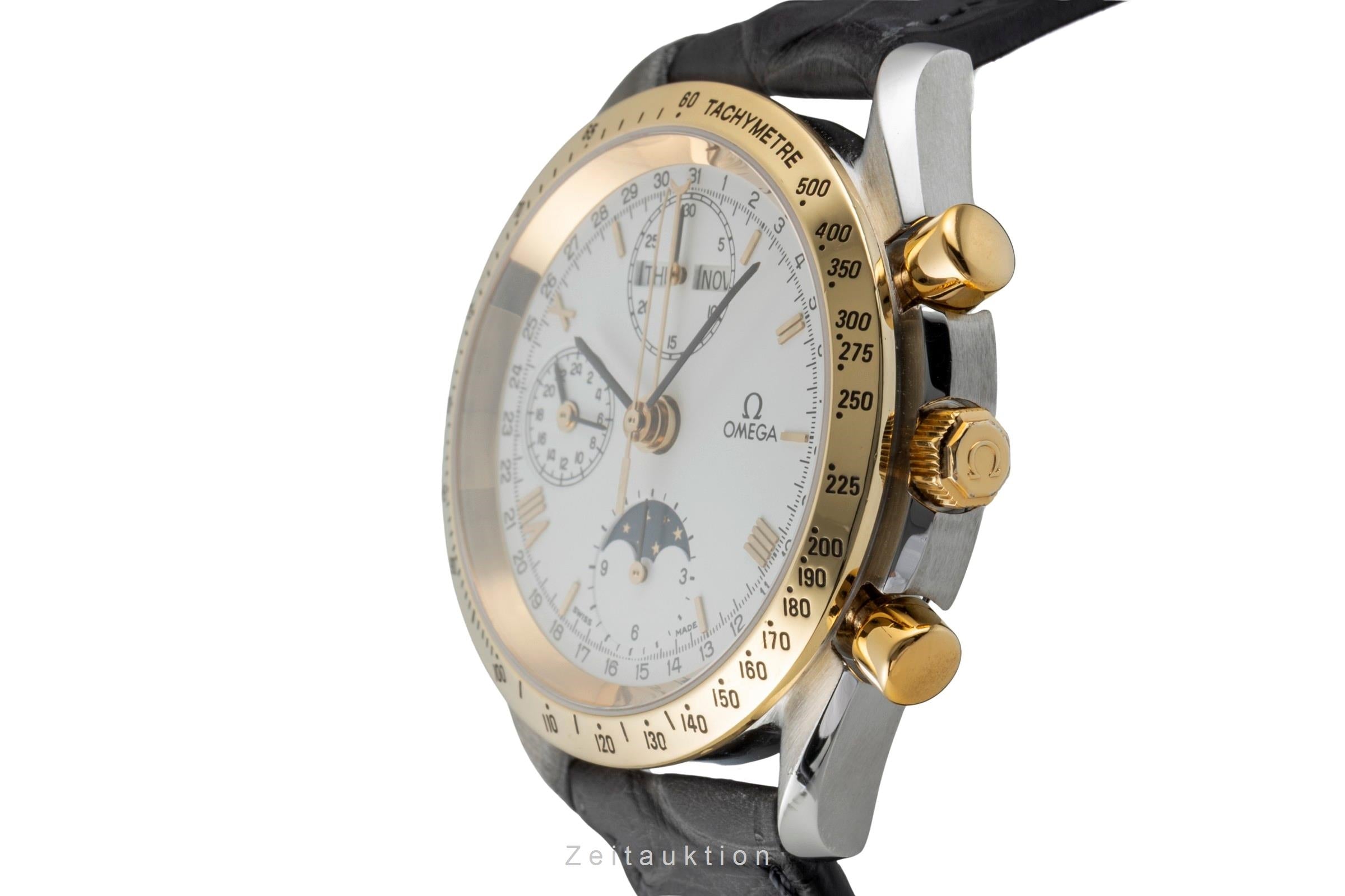 Omega Speedmaster chronographe acier / or  automatique montre pour hommes 3131.20, 175.0034  [2602599]
