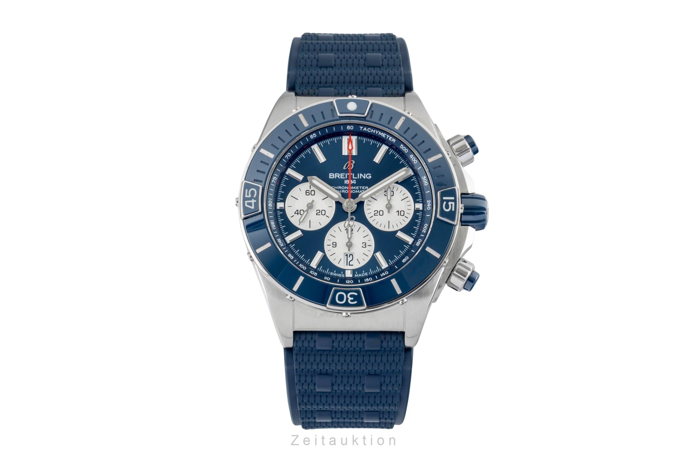Breitling Super Chronomat B01 Stahl Automatik Ref. AB0136161C1S1 B&P NP: 10200€ [2602603]